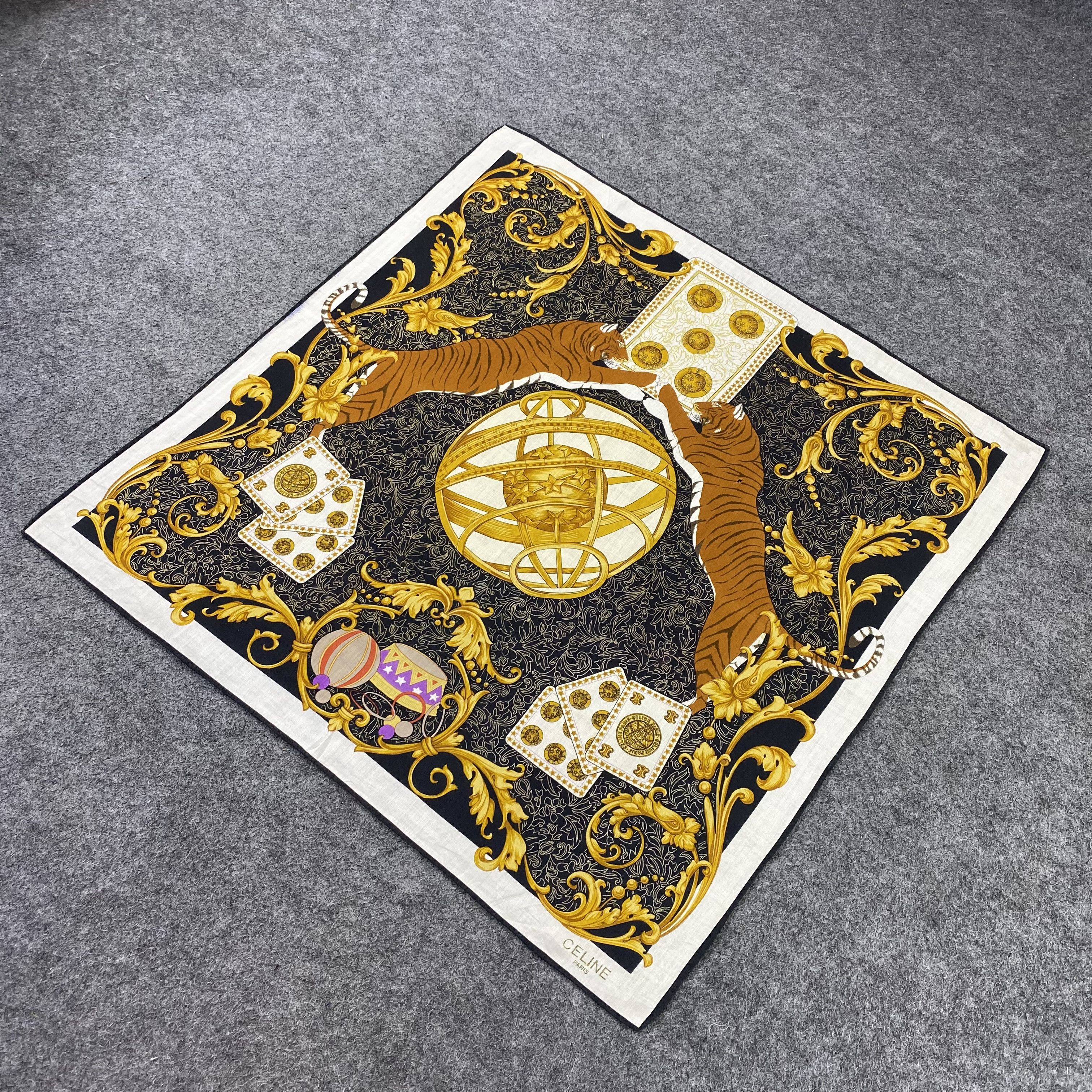 Celine Celine Handkerchief / Bandana / Neckerchief-B1301 Size ONE SIZE - 4 Thumbnail