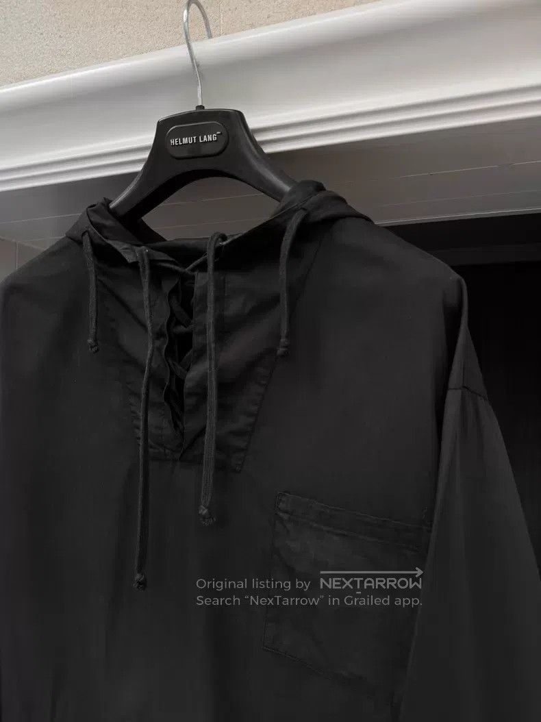 Helmut Lang Helmut Lang Multi Drawcord Military Hoodie Size US S / EU 44-46 / 1 - 3 Thumbnail