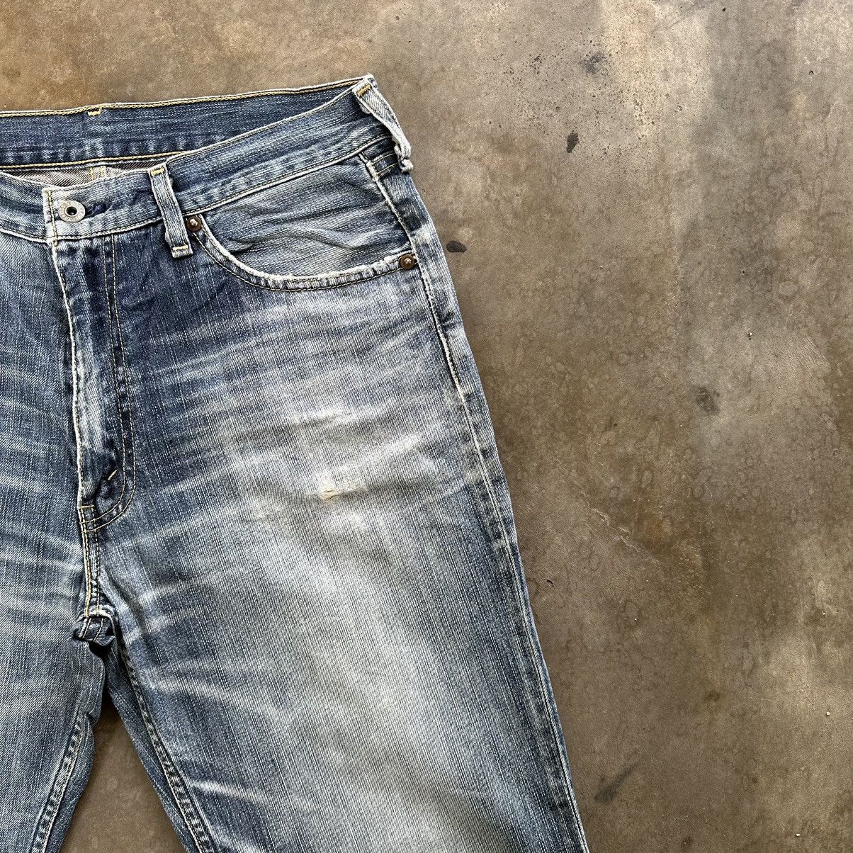 Levi's W33💥Vintage Levi’s Faded Sicks Jean Distressed Denim Pant Size US 33 - 5 Thumbnail