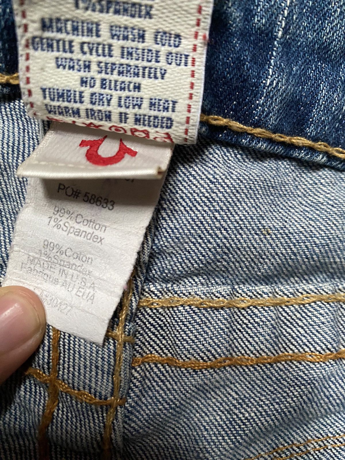 True Religion × Vintage True Religion Joey Jeans Blue Jeans Denim Size 26" / US 2 / IT 38 - 4 Thumbnail