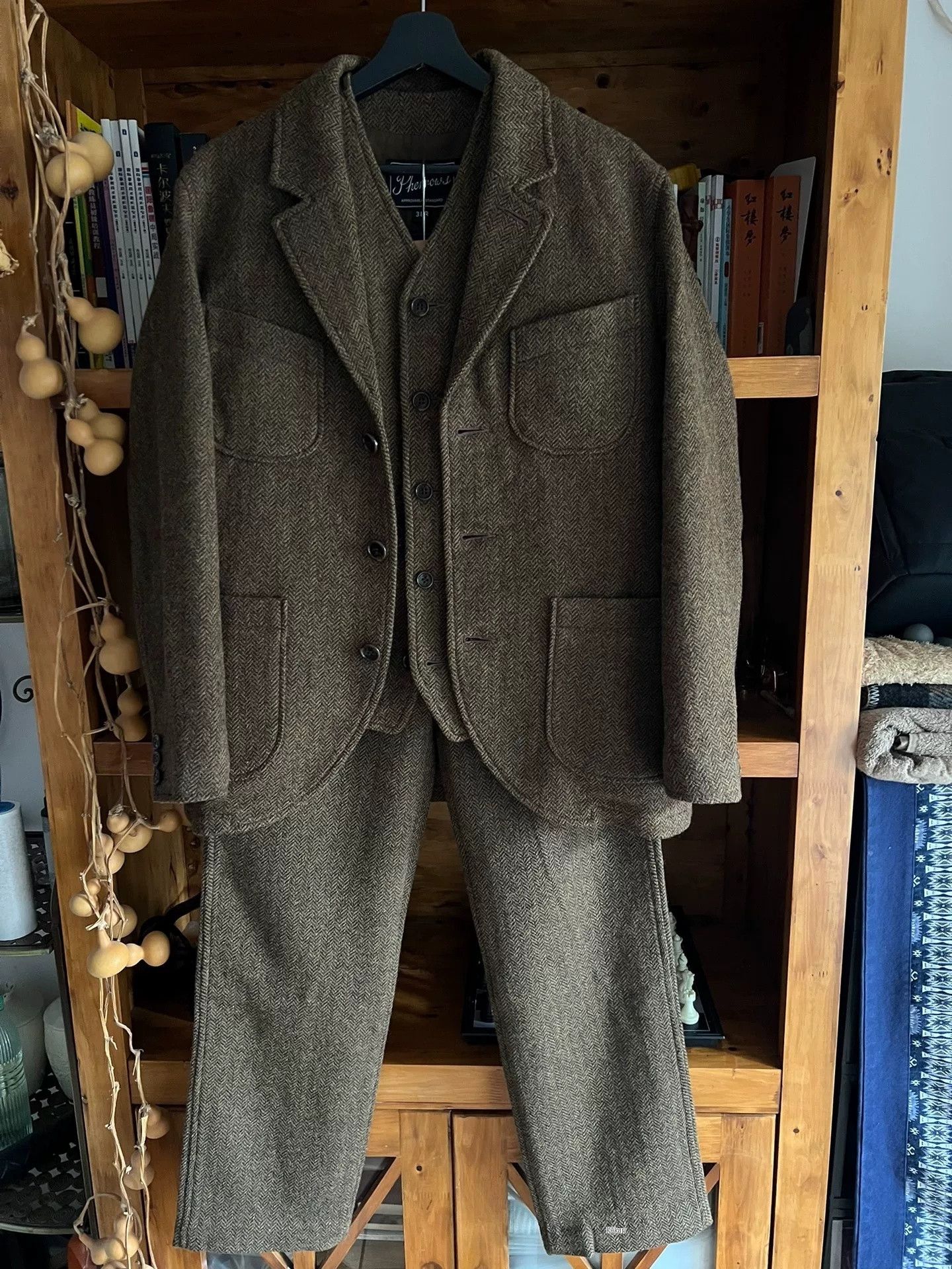 Pherrow's Pherrows Japanese Wool Vintage Suit Set Size US XXS / EU 40 - 1 Thumbnail