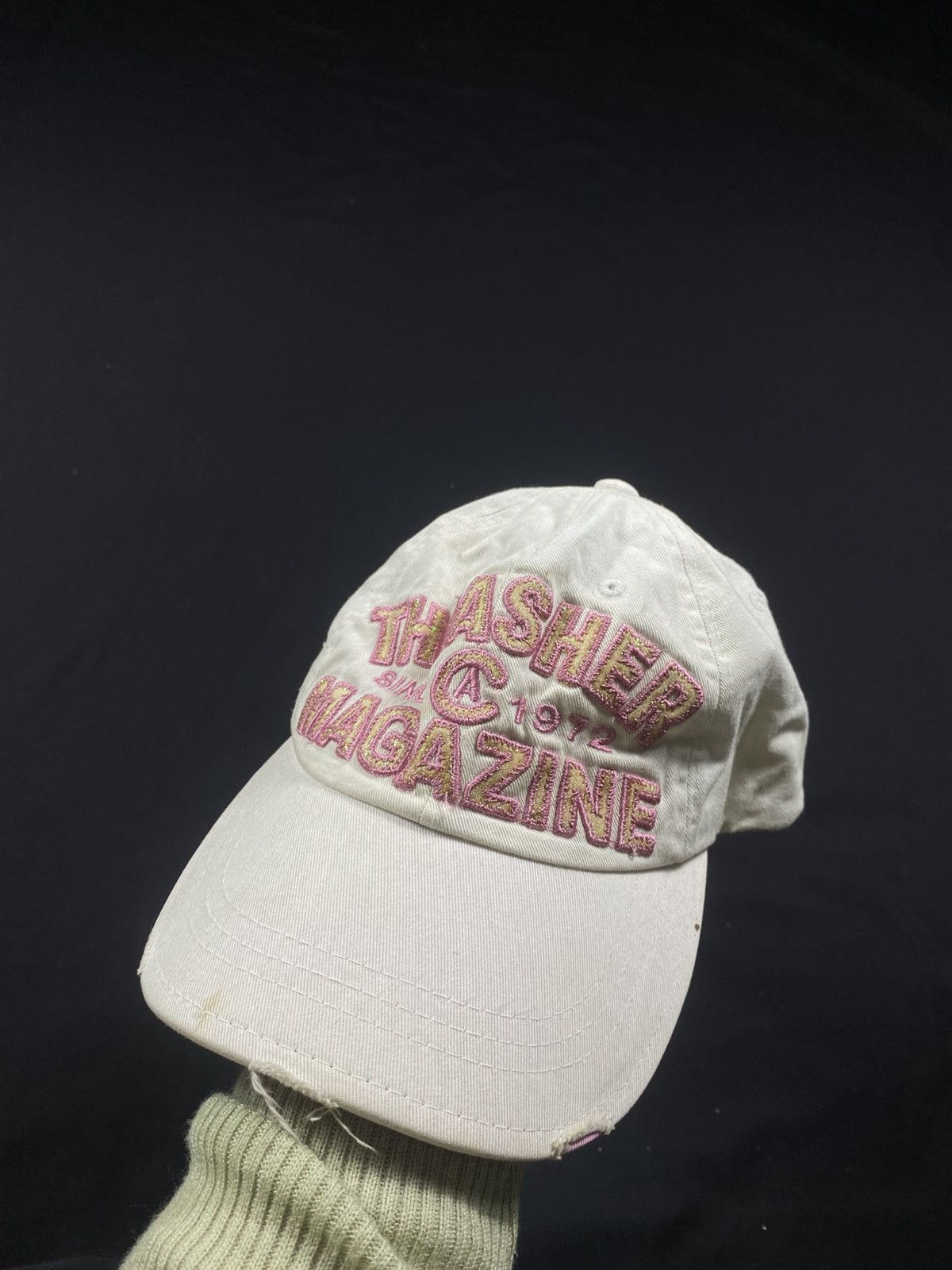 Gothic Thrasher Crazy Cadet Hats Distressed
