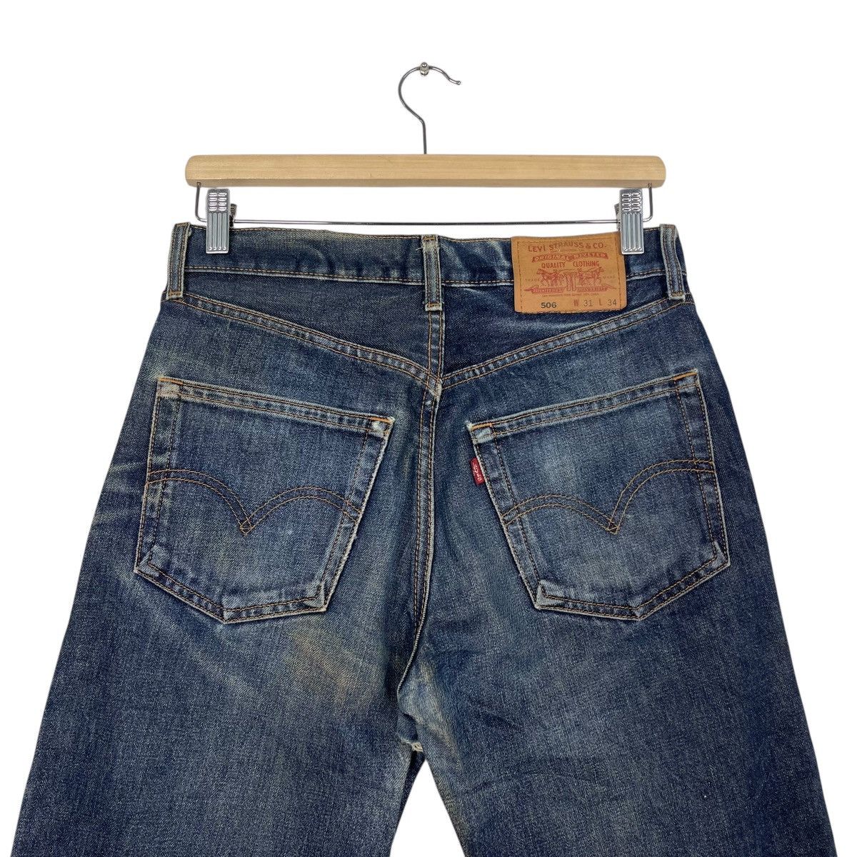 Levi's Levis Zipper Fly Faded Dirty Jeans Distressed Jeans W31 Size US 31 - 14 Thumbnail