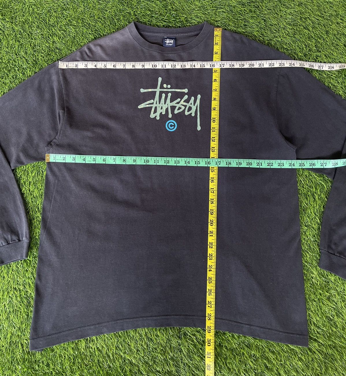 Stussy Vintage’90s Sun Faded🔥STUSSY🔥Big Logo Long Sleeve Tee Size US XL / EU 56 / 4 - 9 Thumbnail