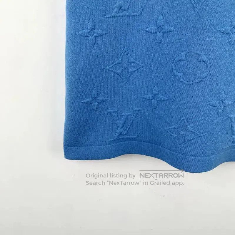 Louis Vuitton Louis Vuitton Blue Cotton Women's T. Size XS / US 0-2 / IT 36-38 - 4 Thumbnail