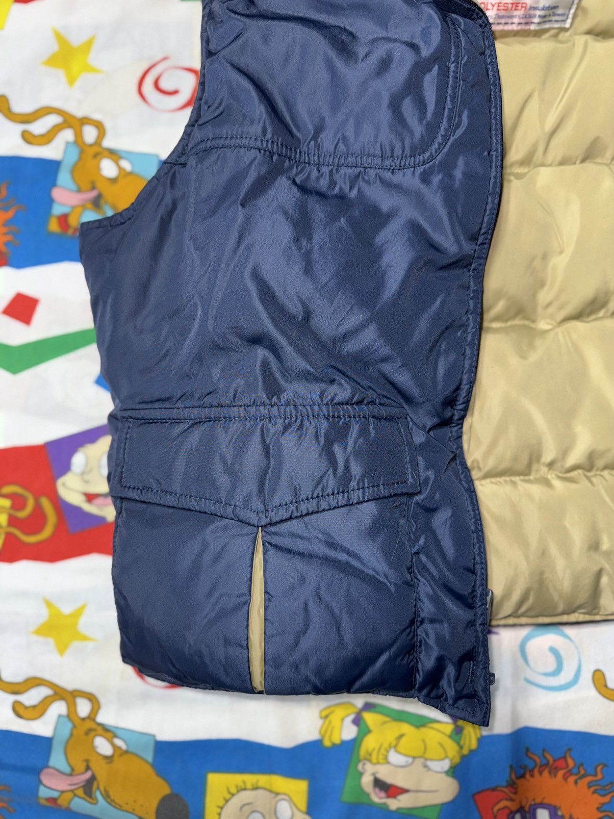 Other Vtg Adventure Gear Down Vest Multi Pocket 80/90s Outdoor Size US L / EU 52-54 / 3 - 4 Thumbnail