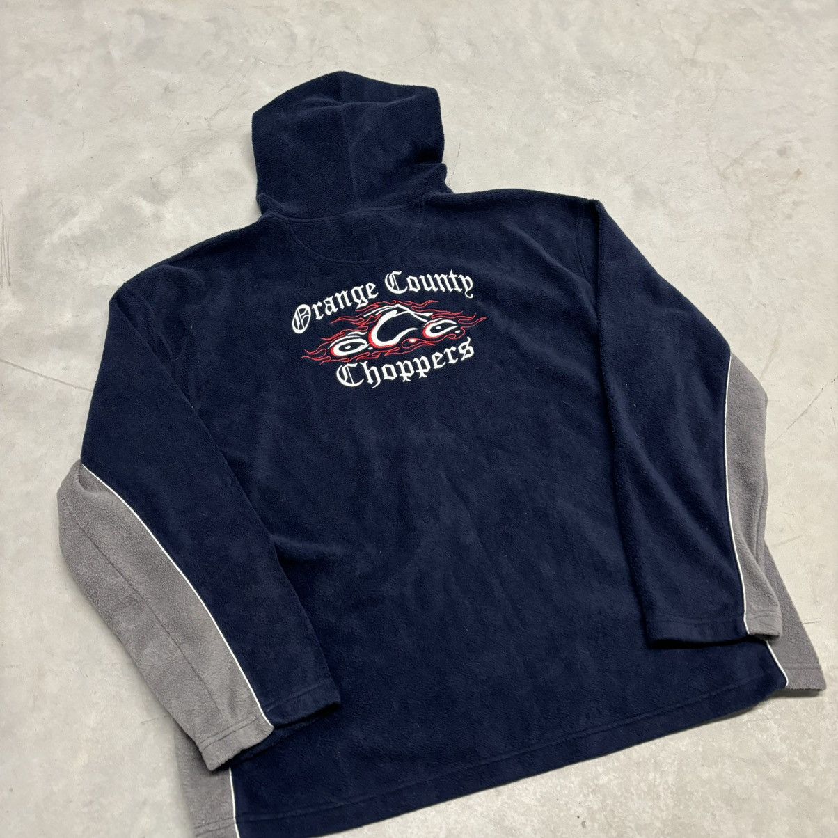 Vintage × West Coast Choppers Vintage Y2K Orange County Choppers Zip Up Hoodie Skater Size US XL / EU 56 / 4 - 6 Thumbnail