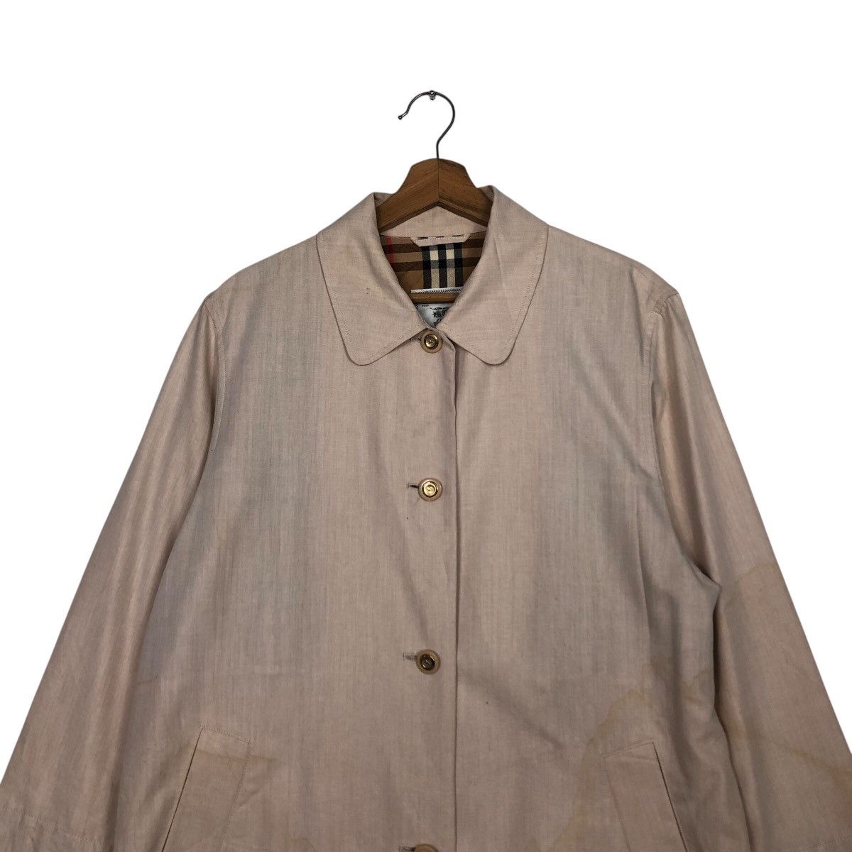 Burberry 📌Vintage Chore Jacket Burberrys Nova Check Blanket Size US M / EU 48-50 / 2 - 4 Thumbnail