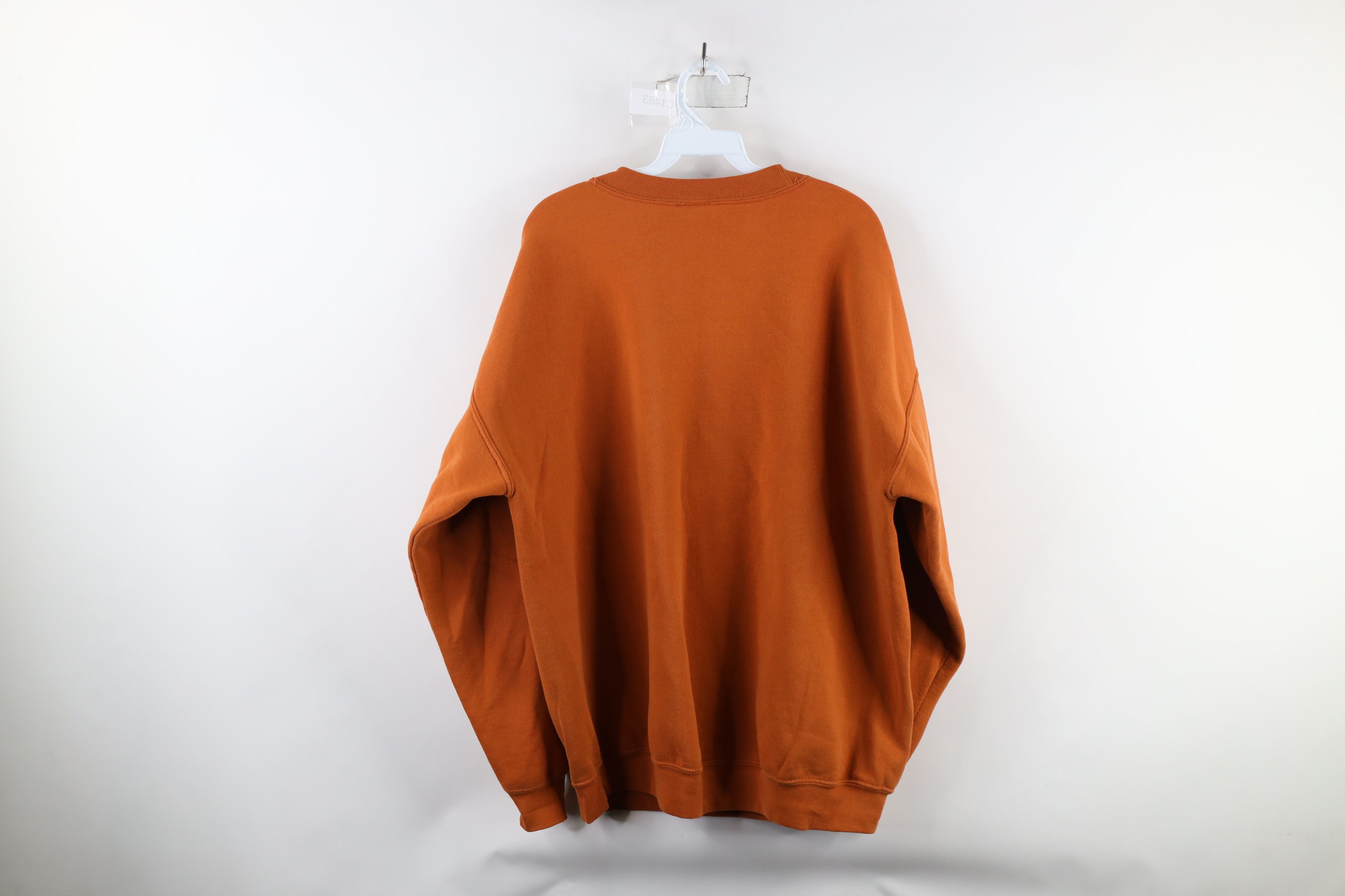 Vintage Vintage Y2K 2006 Dr Seuss Hears A Who Sweatshirt Orange Size US XL / EU 56 / 4 - 14 Thumbnail