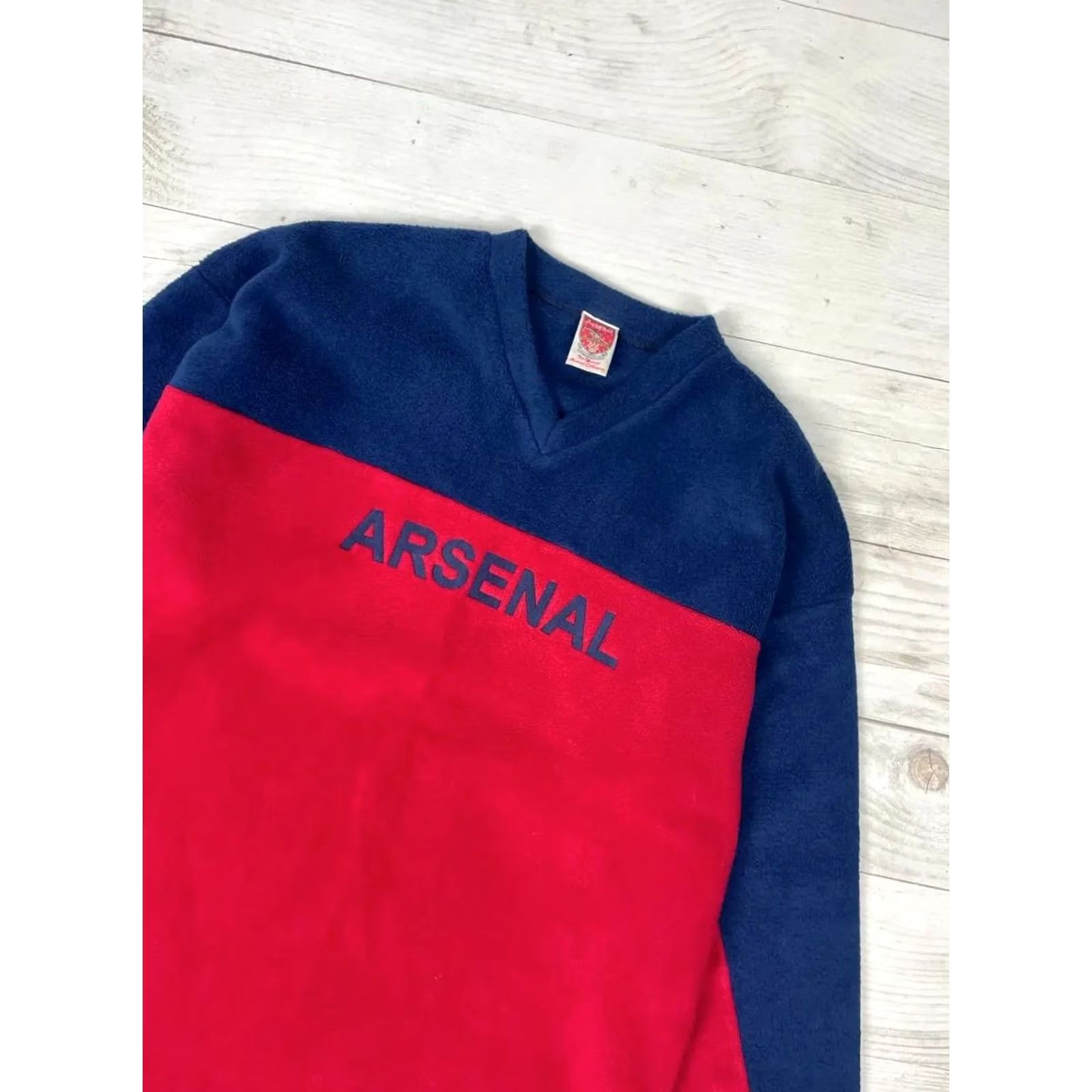 Vintage Vintage Arsenal Sweatshirt Men Size XL Red Fleece Soccer Football 90s Size US XL / EU 56 / 4 - 2 Thumbnail