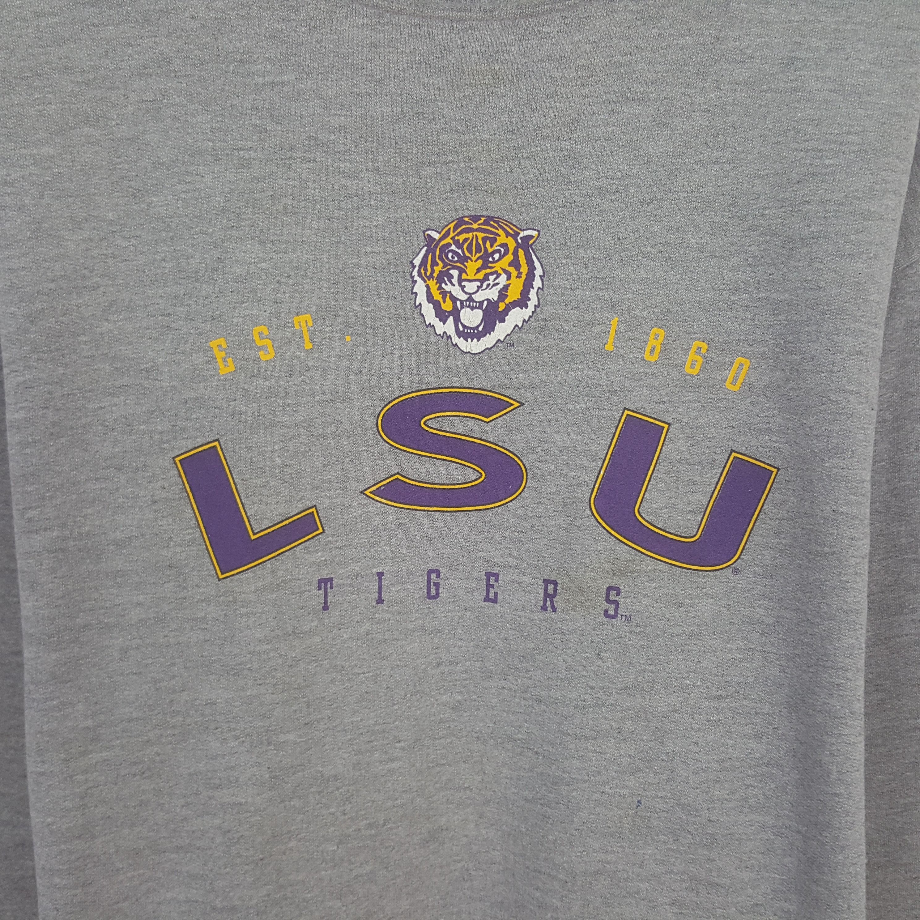 Jerzees Vintage LSU Tigers Sweatshirt Size US M / EU 48-50 / 2 - 2 Thumbnail