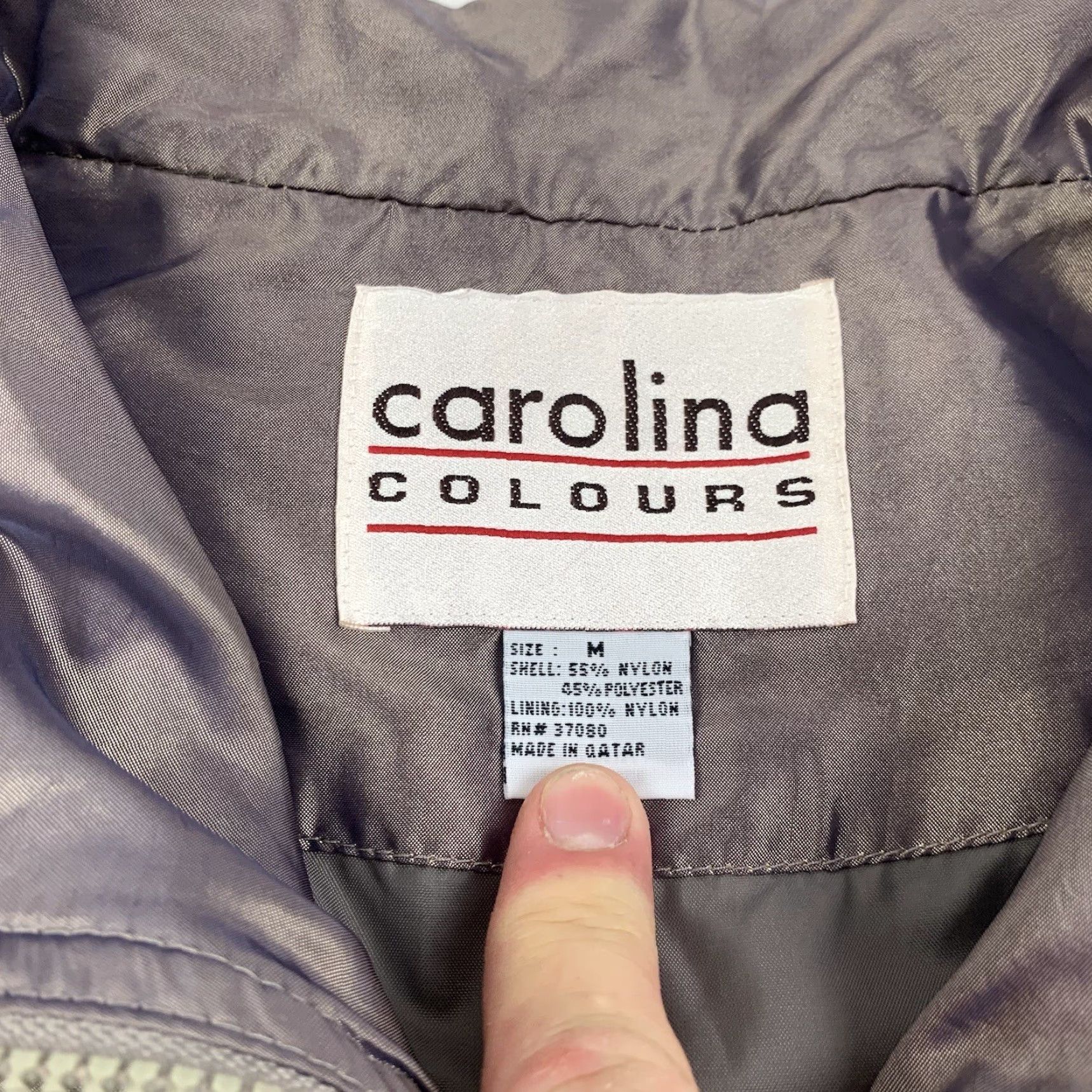 Vintage VINTAGE Carolina Colours Track Suit 2 Piece Activewear Medium Brown Geometric 80s 90s Womens Size 32" / US 10 / IT 46 - 3 Thumbnail