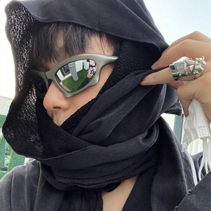 VIBE Future Street ins style custom avant-garde sunglasses Size ONE SIZE - 2 Thumbnail