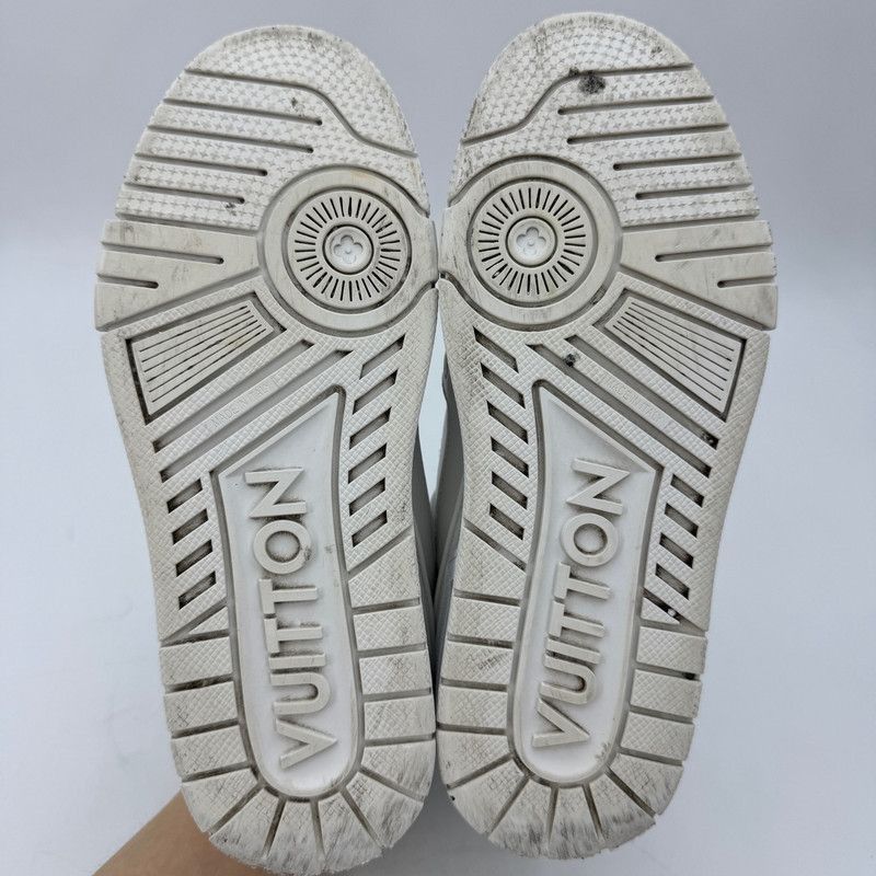 Louis Vuitton Louis Vuitton White Trainer Sneakers for Women -2505 Size US 8 / IT 38 - 7 Thumbnail