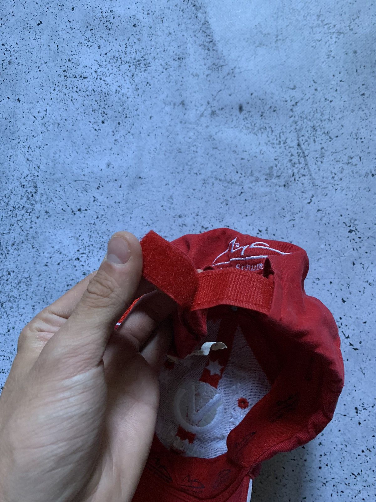 Ferrari × Formula 1 Vintage 2003 Ferrari Racing Cap Formula Uno F1 Hats Y2K USA Size ONE SIZE - 8 Thumbnail