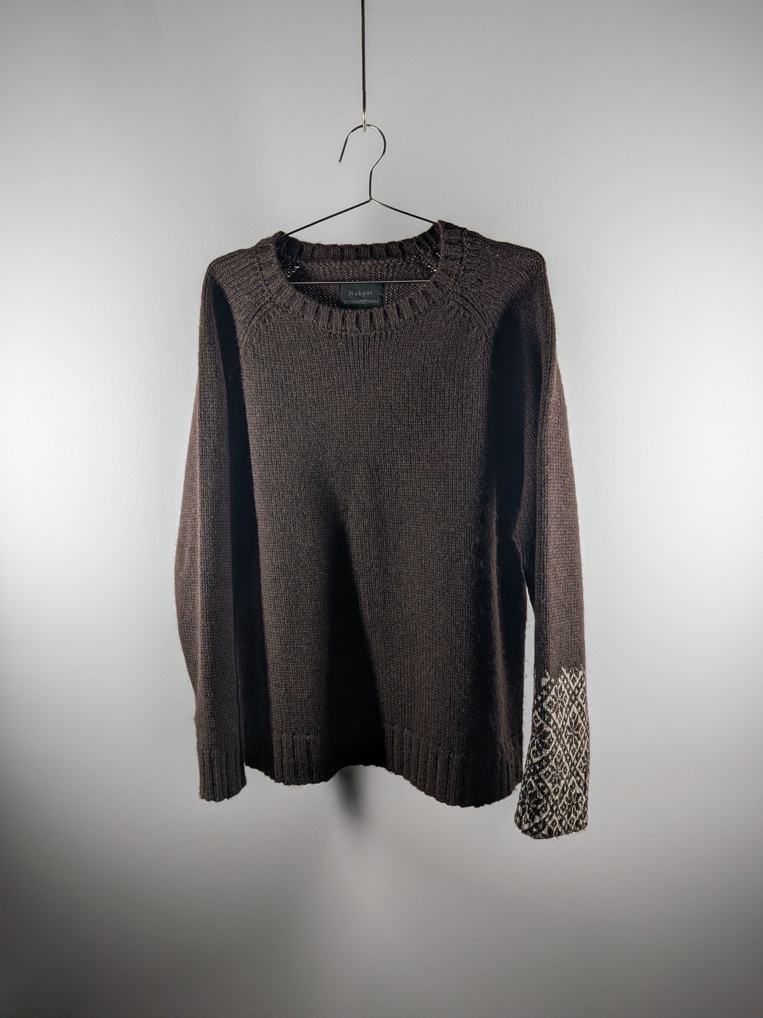 Other Nahyat Knitted Sweater Brown Size US M / EU 48-50 / 2 - 1 Thumbnail
