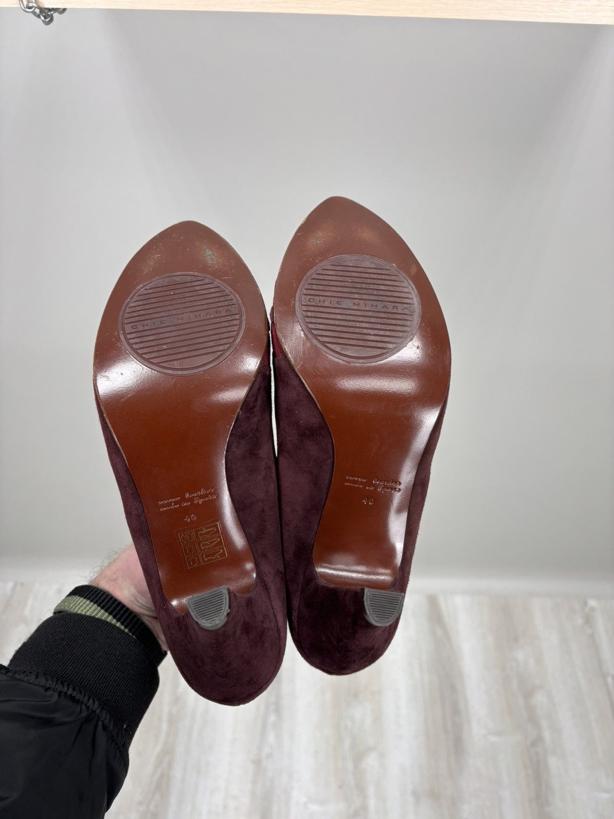 Other Womens heels Chie Mihara Size 40 Color Burgundy Size US 10 / IT 40 - 10 Thumbnail