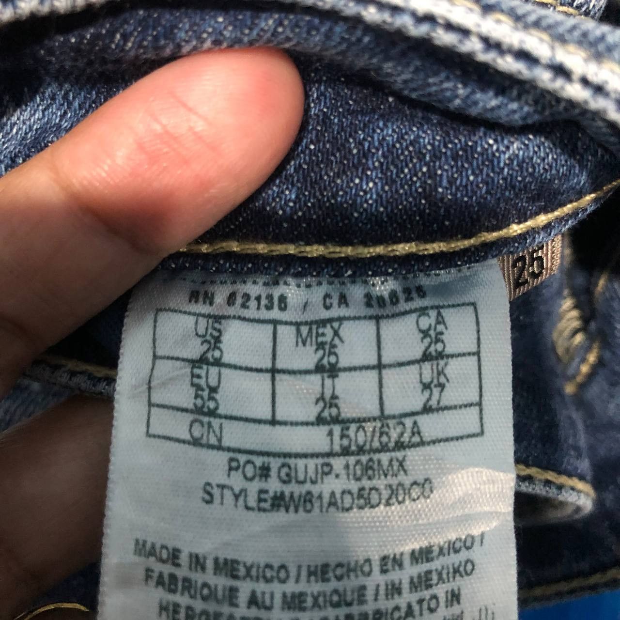 Guess Vintage Guess Women Jeans denim Size 25" / US 0 / IT 36 - 13 Thumbnail