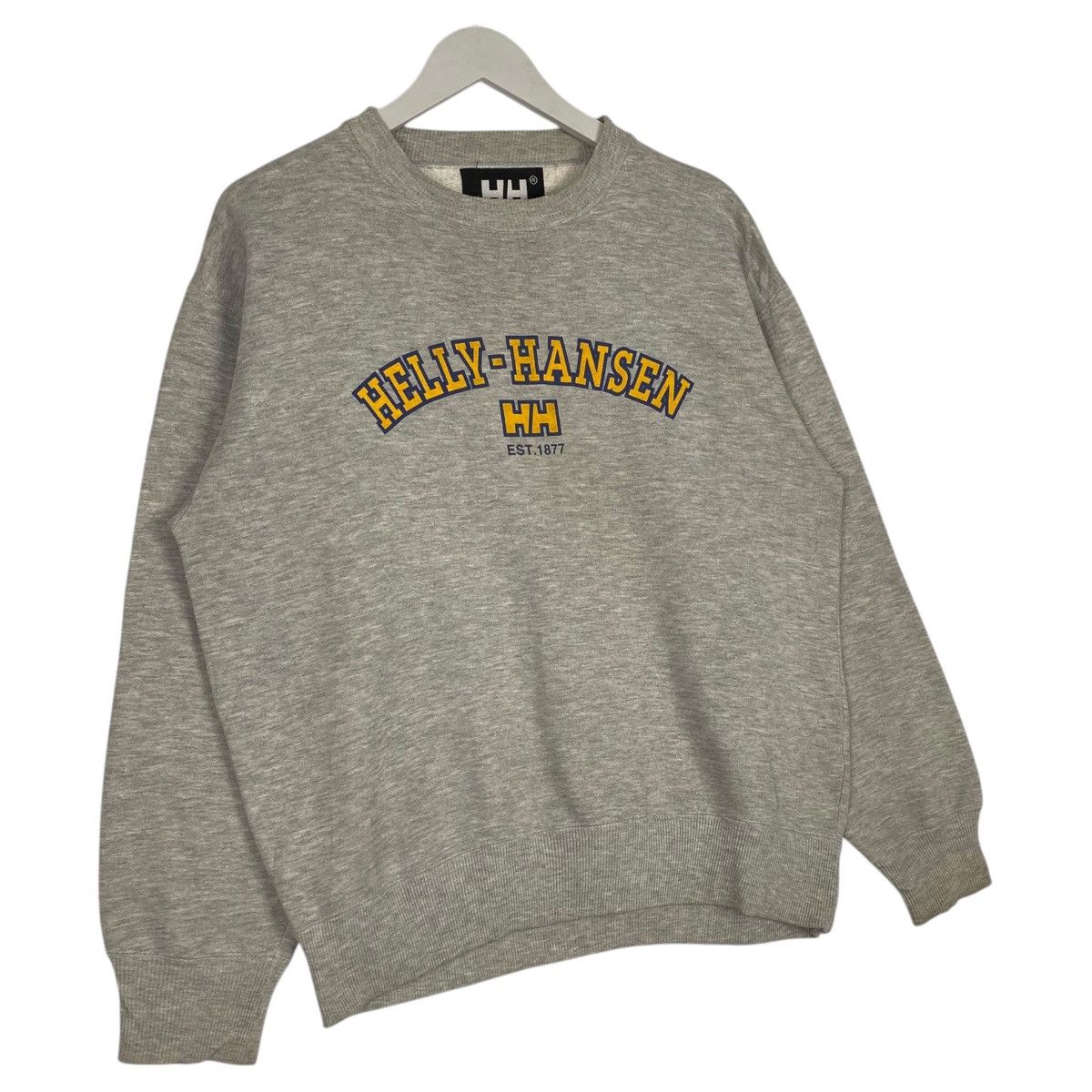 Helly Hansen Vintage Helly Hansen Printed Crewneck Sweatshirt Gray Size M / US 6-8 / IT 42-44 - 3 Thumbnail