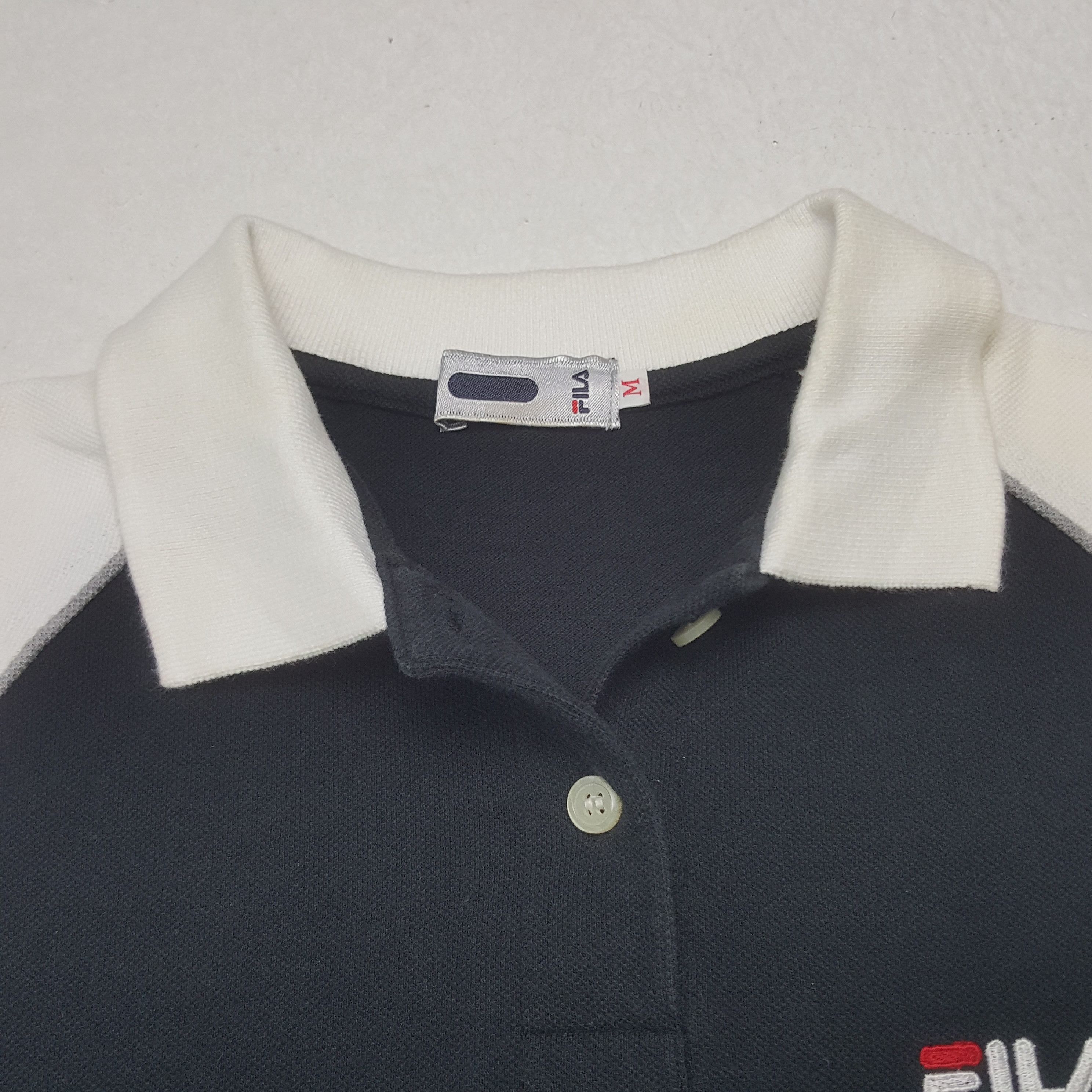Fila Vintage Fila Embroidery Logo Polos Shirt Size S / US 4 / IT 40 - 4 Thumbnail