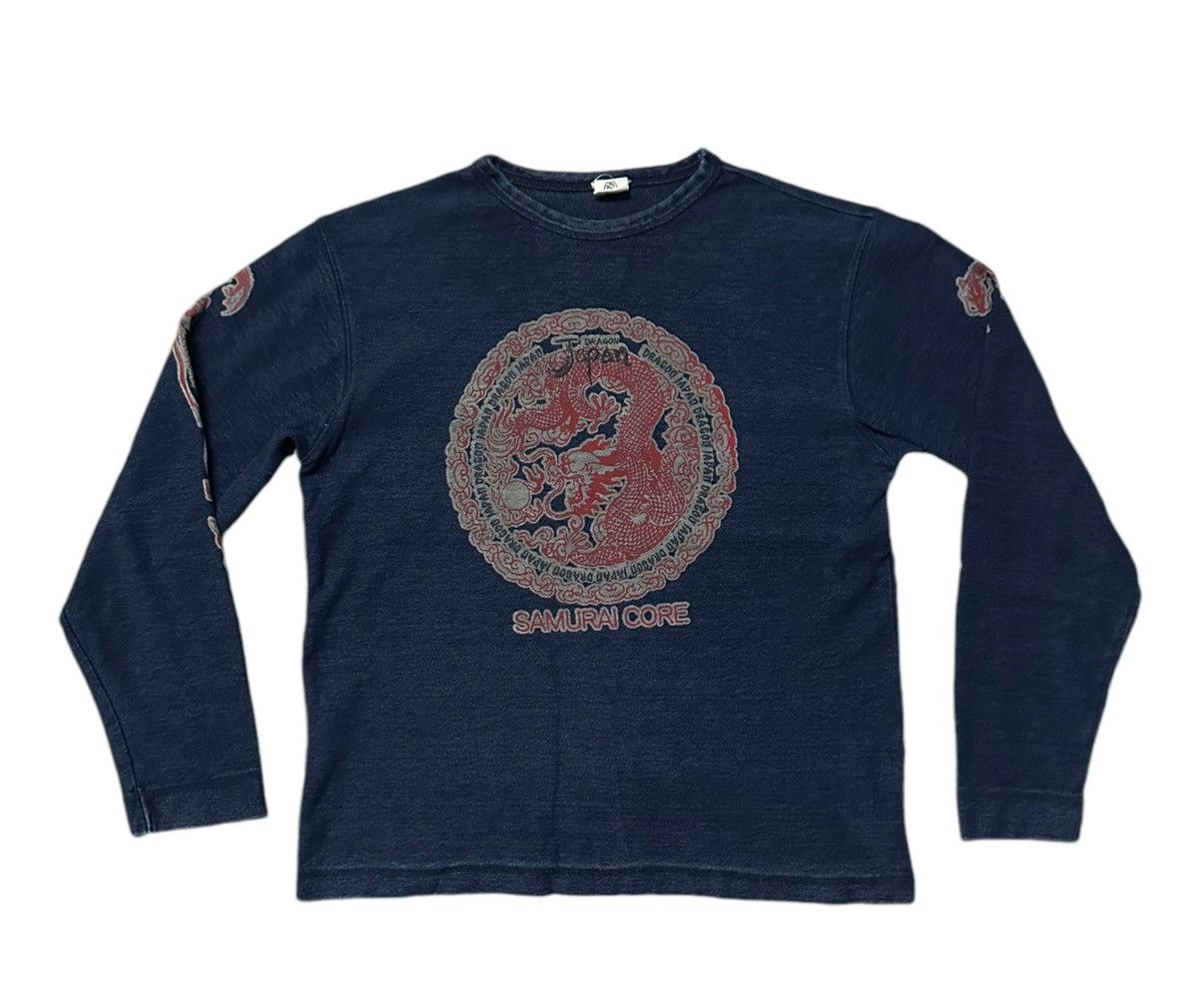 Eternal Dragon japan samurai core long sleeve Size US M / EU 48-50 / 2 - 2 Thumbnail