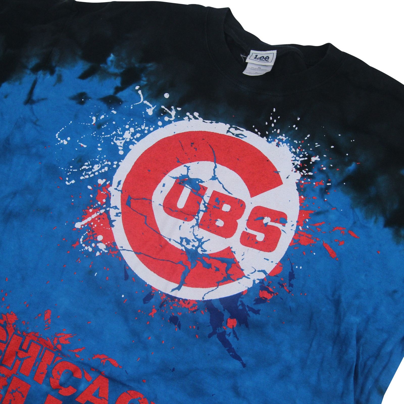 Lee × MLB × Vintage Vintage Lee Sport Chicago CubsTie Dye Graphic T Shirt Size US XL / EU 56 / 4 - 2 Thumbnail