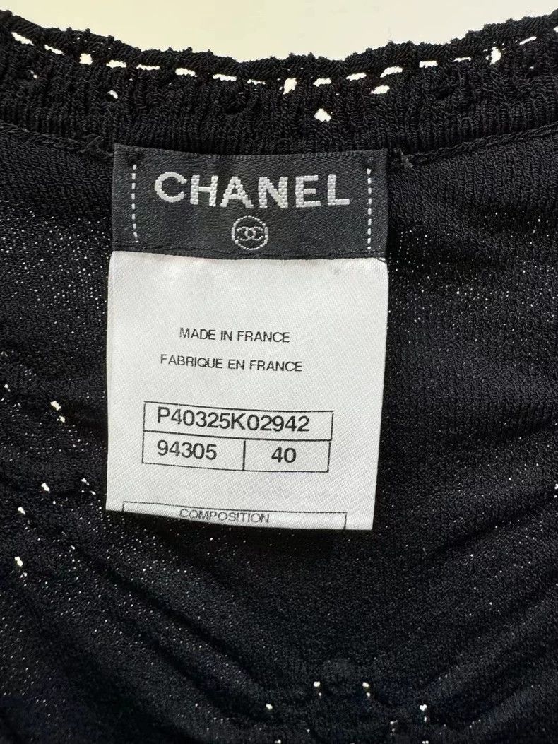 Chanel Chanel Pleated knitted dress 2503-Nextarrow Size S / US 4 / IT 40 - 5 Thumbnail