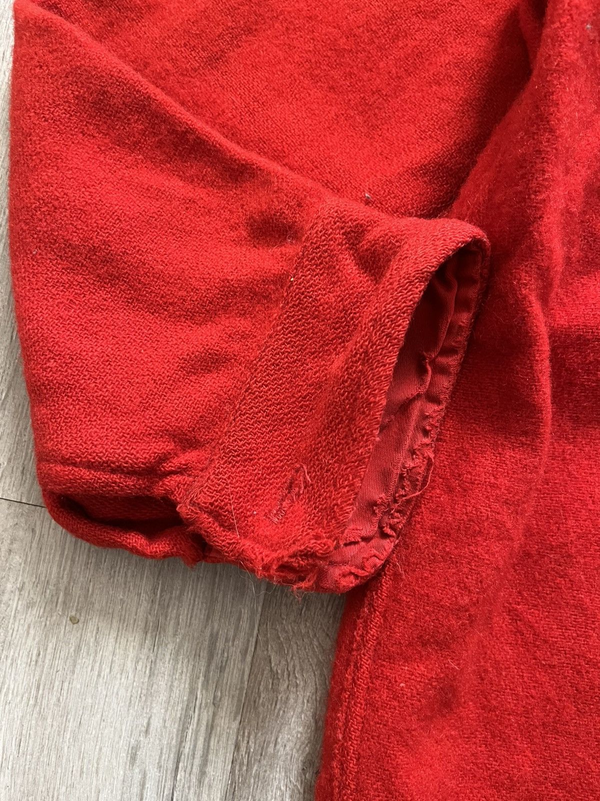 Vintage 1940s/50s Sanforized Wool Hunting Shirt by George Shirt Size US L / EU 52-54 / 3 - 7 Thumbnail