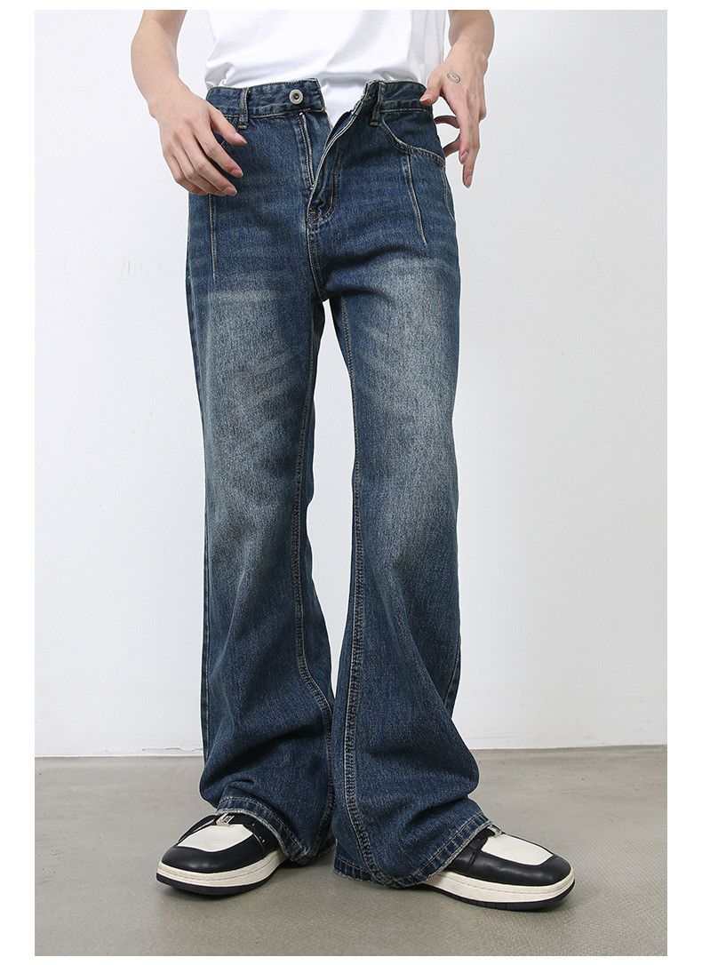 Japanese Brand × Jean Vintage washed distressed casual bootcut jeans Size US 32 / EU 48 - 2 Thumbnail