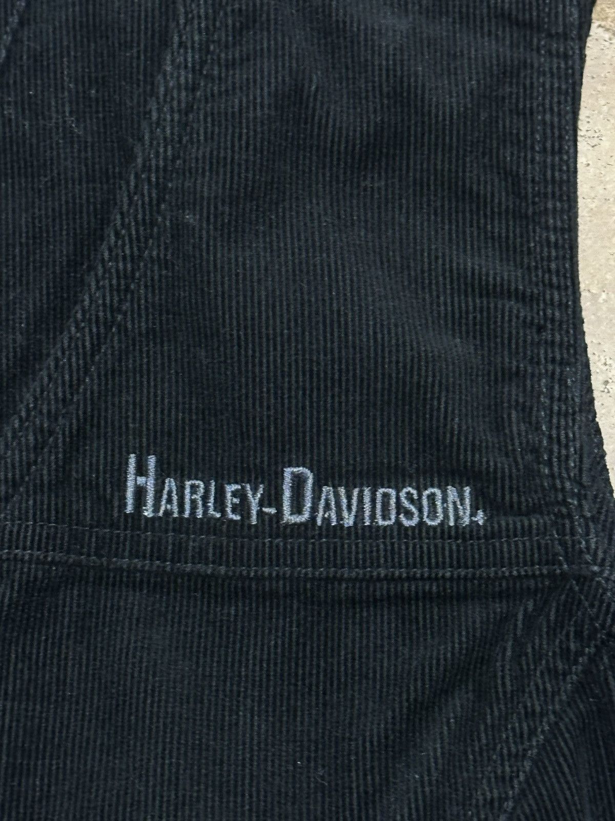 Harley Davidson Harley-Davidson Motorcycles Women’s Corduroy Riding Vest Size L / US 10 / IT 46 - 2 Thumbnail