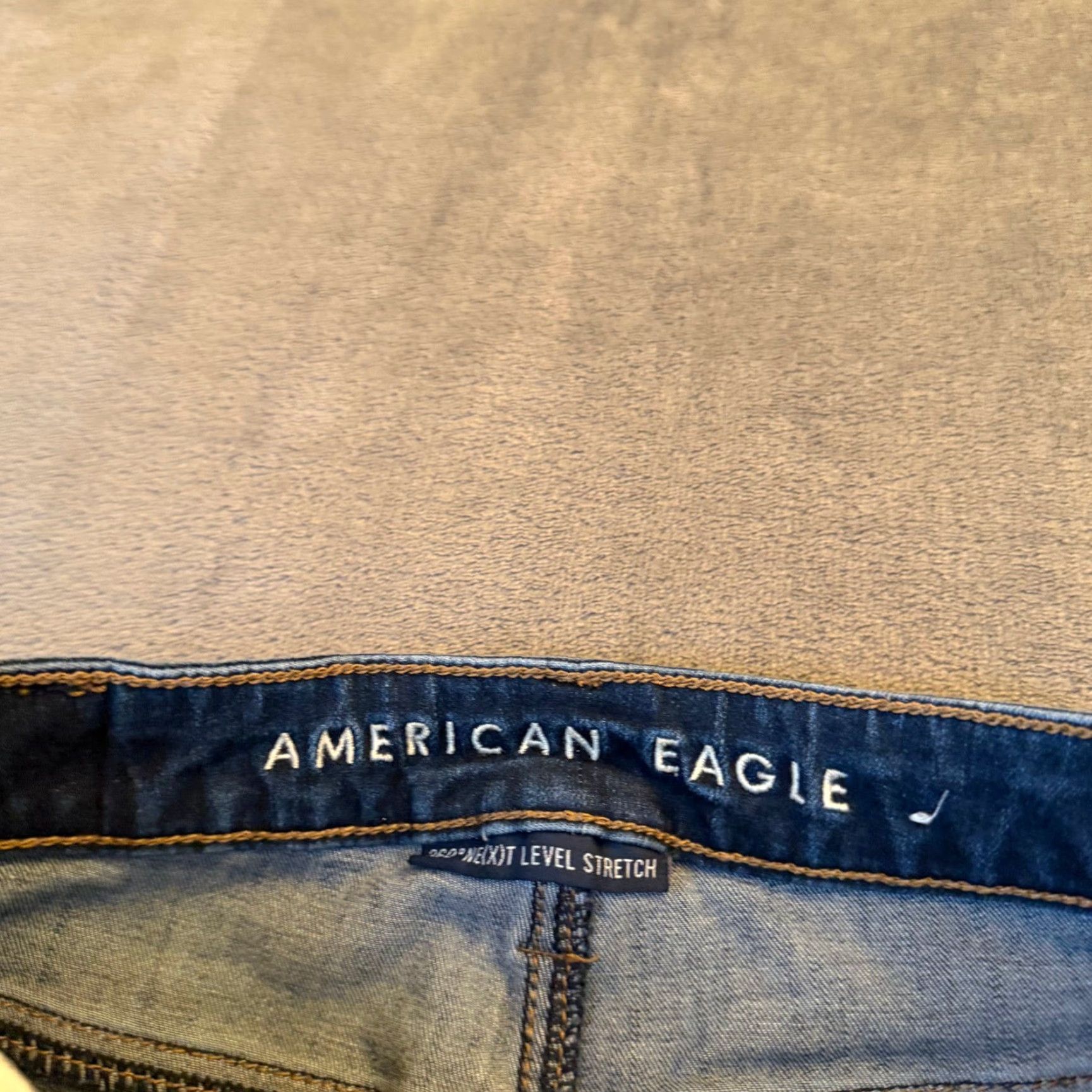 Vintage American Eagle Super Hi Rise Jegging Jeans Medium Wash Women 2 X-long Size 26" / US 2 / IT 38 - 2 Thumbnail