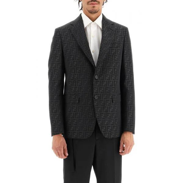 Fendi o1s1wg110126 Jacket in Black Size US M / EU 48-50 / 2 - 2 Thumbnail