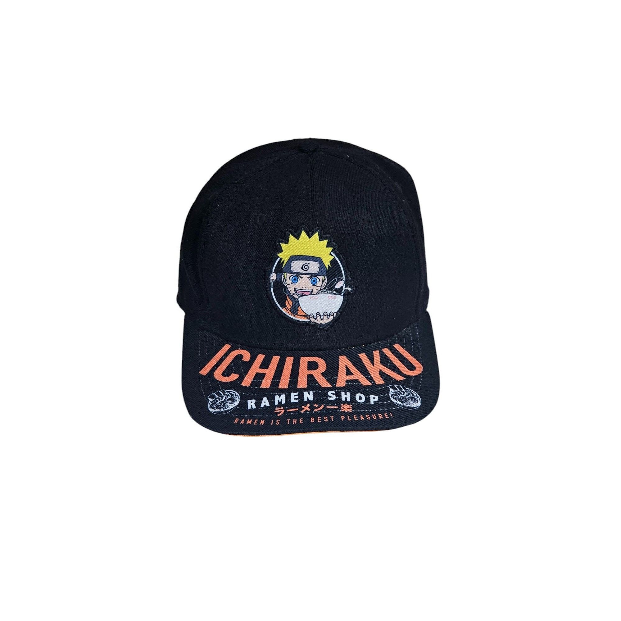Other Naruto Shippuden Anime Ichiraku Ramen Shop Snapback Black O Size ONE SIZE - 1 Thumbnail