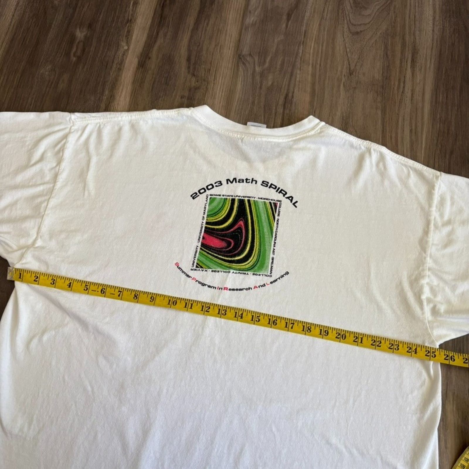 Hanes × Vintage Vintage Fractal Art HBCU T-Shirt Men's Size 2XL RARE Size US XXL / EU 58 / 5 - 6 Thumbnail