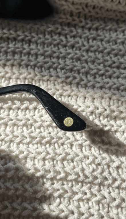 Chanel Chanel Sunglasses 5006 Rhinestone Logo Rimless Vintage Size ONE SIZE - 6 Thumbnail