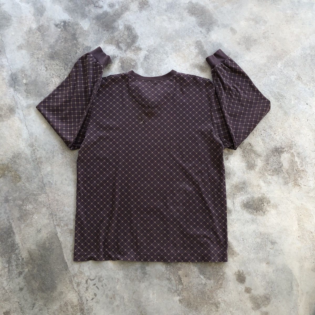 Celine CELINE Monogram Allover Print Long sleeve Shirt Size US M / EU 48-50 / 2 - 2 Thumbnail