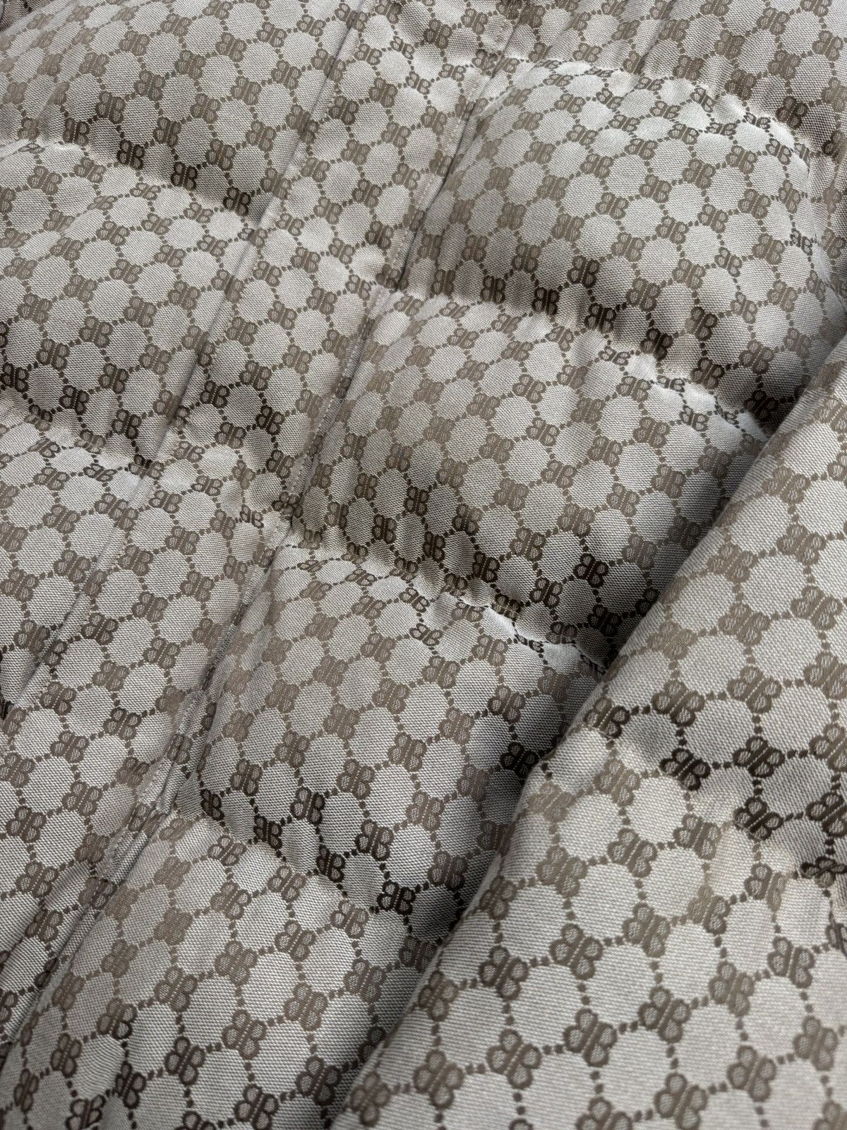 Balenciaga × Gucci Balenciaga x Gucci Monogram Puffer Jacket Size US XL / EU 56 / 4 - 3 Thumbnail
