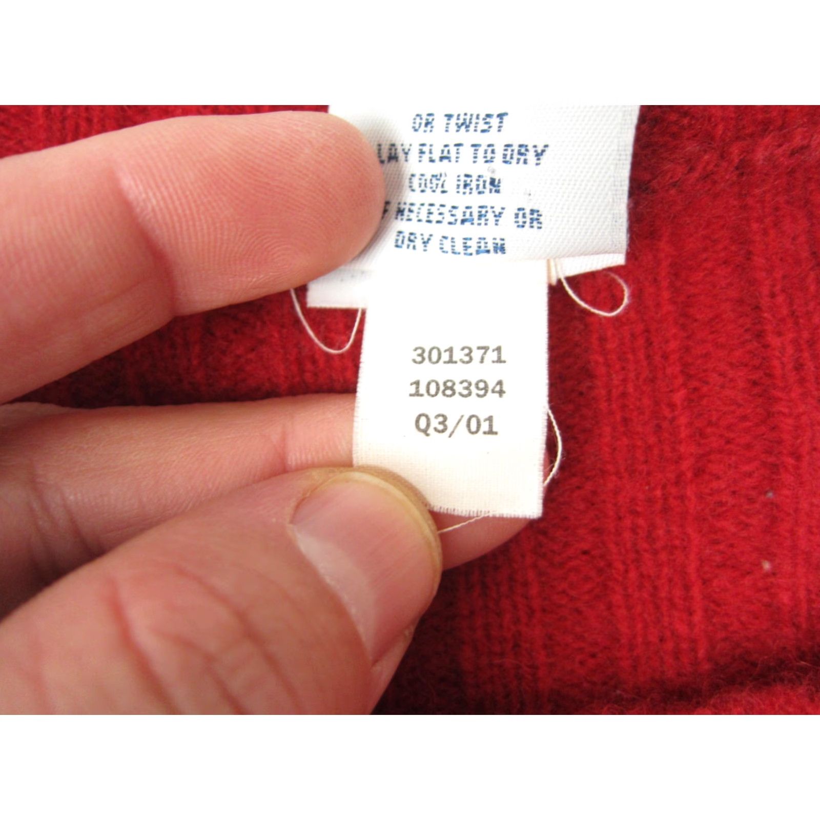 Old Navy Old Navy Sweater L Red Wool Knit Pullover Womens 90s Holiday Vintage Y2K Classic Casual Knitwear - Mens, Womens Size L / US 10 / IT 46 - 4 Thumbnail