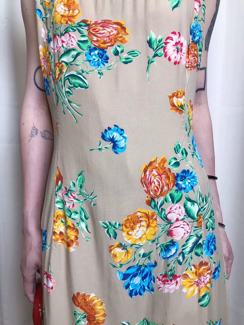 Kenzo Kenzo Vintage Chinese peony dress Size XS / US 0-2 / IT 36-38 - 5 Thumbnail