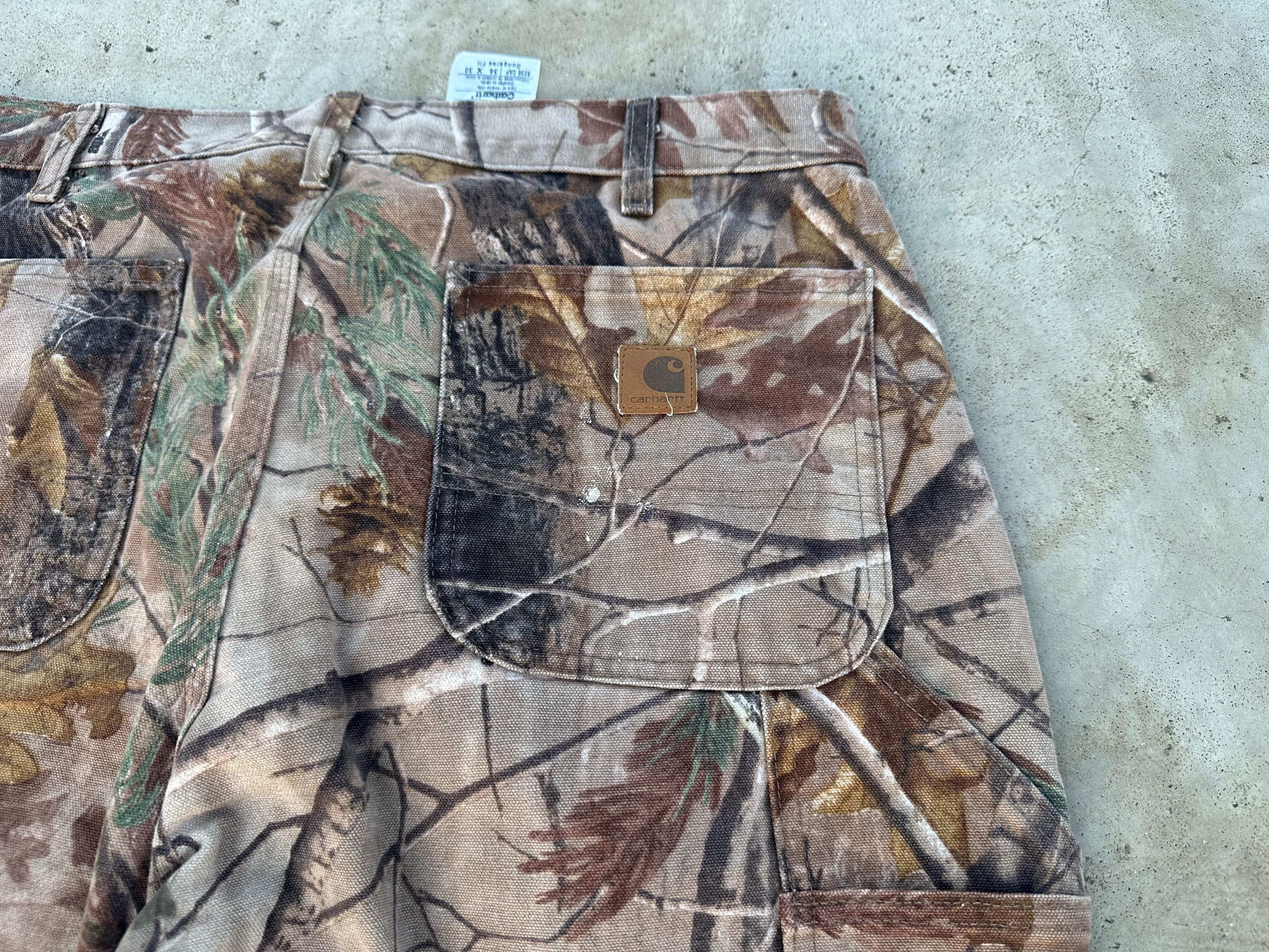 Carhartt vintage Carhartt double knee Realtree B235 CAP DUNGREE FIT Size US 36 / EU 52 - 4 Thumbnail
