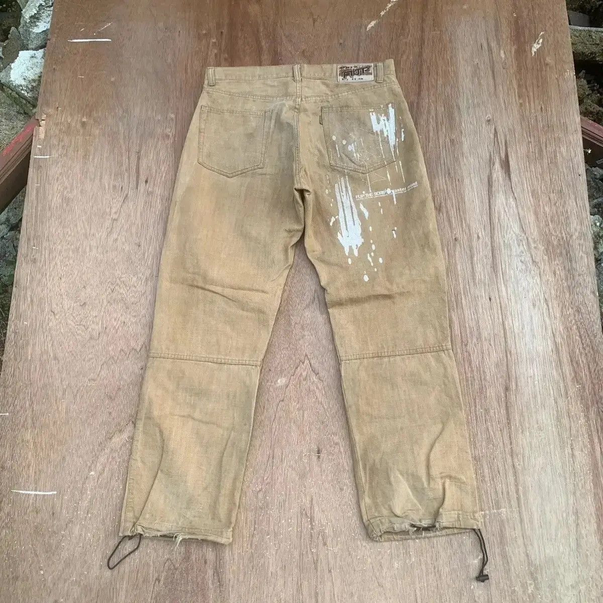 FLASH SALE⚡️JAPANESE VTG TROUSERS DUCK CANVAS FADED PANTS