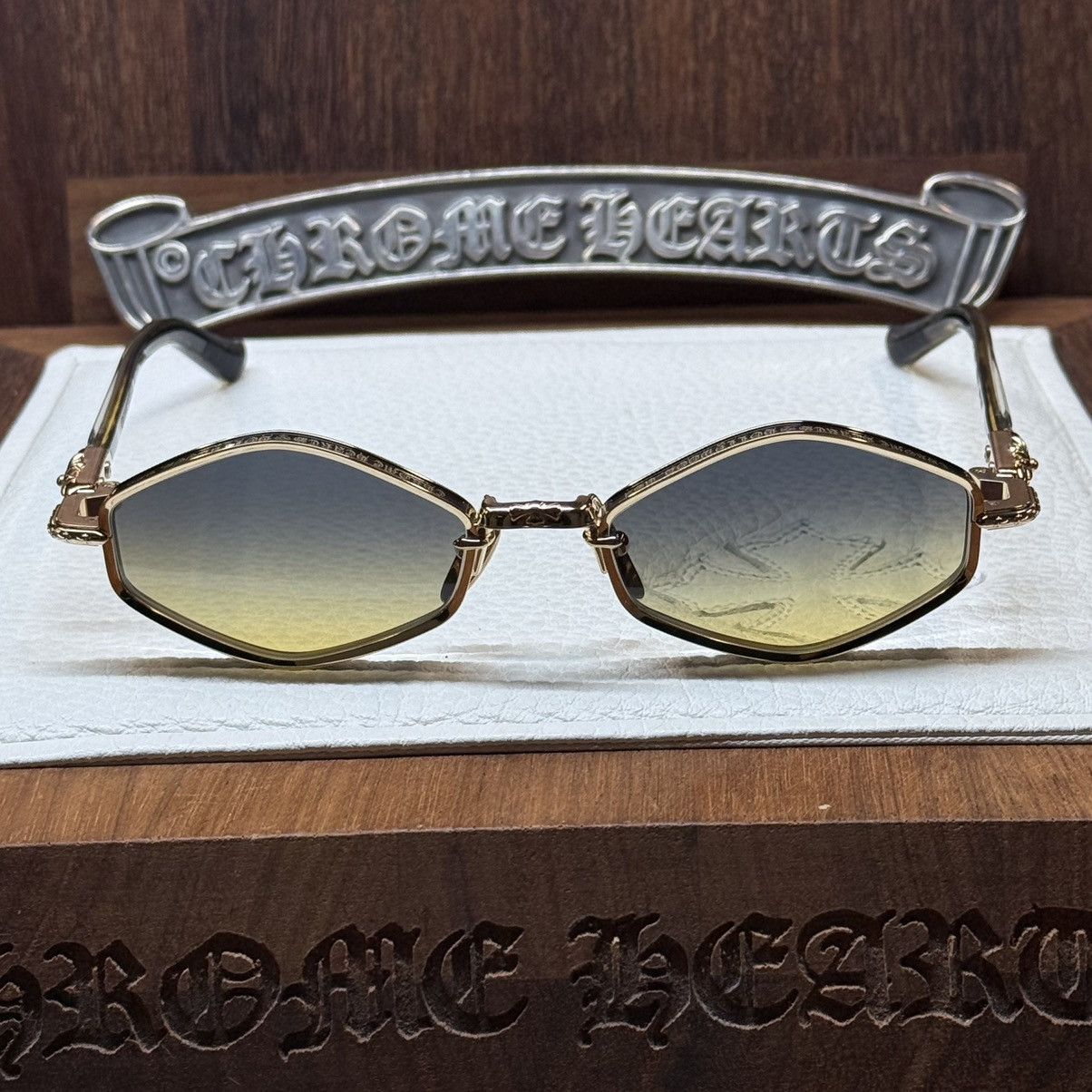 Chrome Hearts Chrome Hearts NIP SLIP 1/1 Sunglasses Size ONE SIZE - 3 Thumbnail