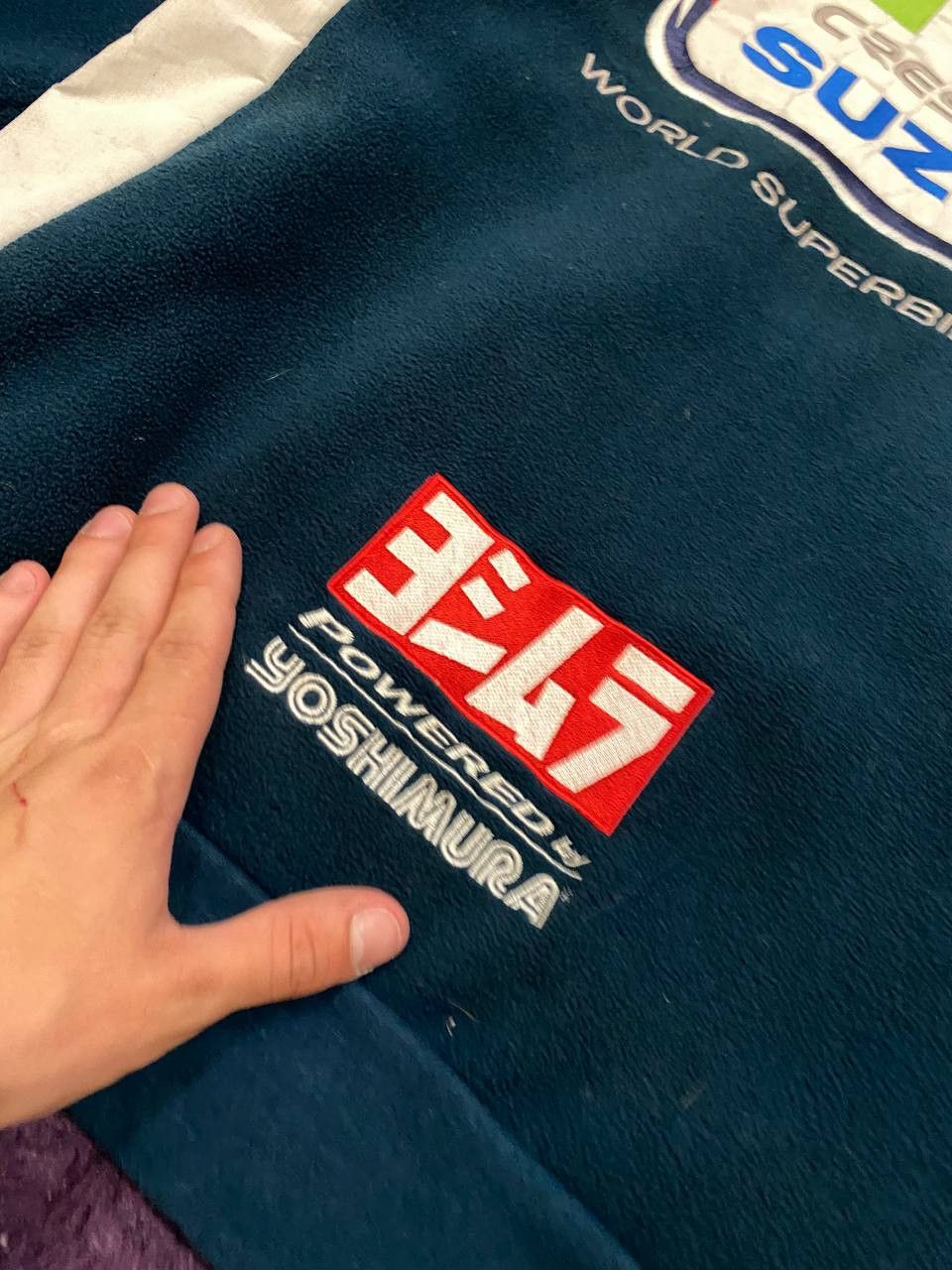 Vintage Y2K Sweatshirt SUZUKi Superbike team vintage motorex Size US XS / EU 42 / 0 - 20 Thumbnail