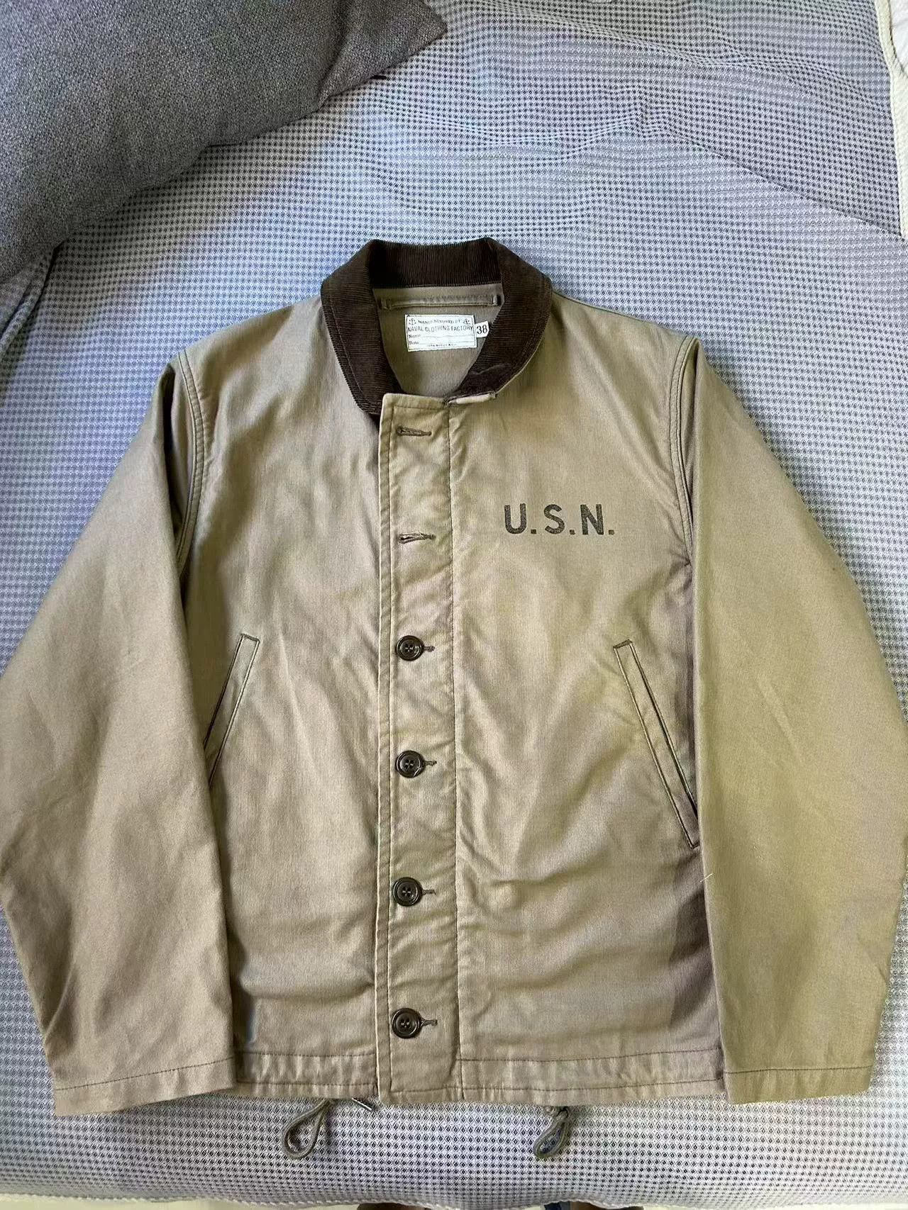 TOYS McCOY toys McCoy N1 Deck Jacket Size 38 Size US M / EU 48-50 / 2 - 1 Thumbnail