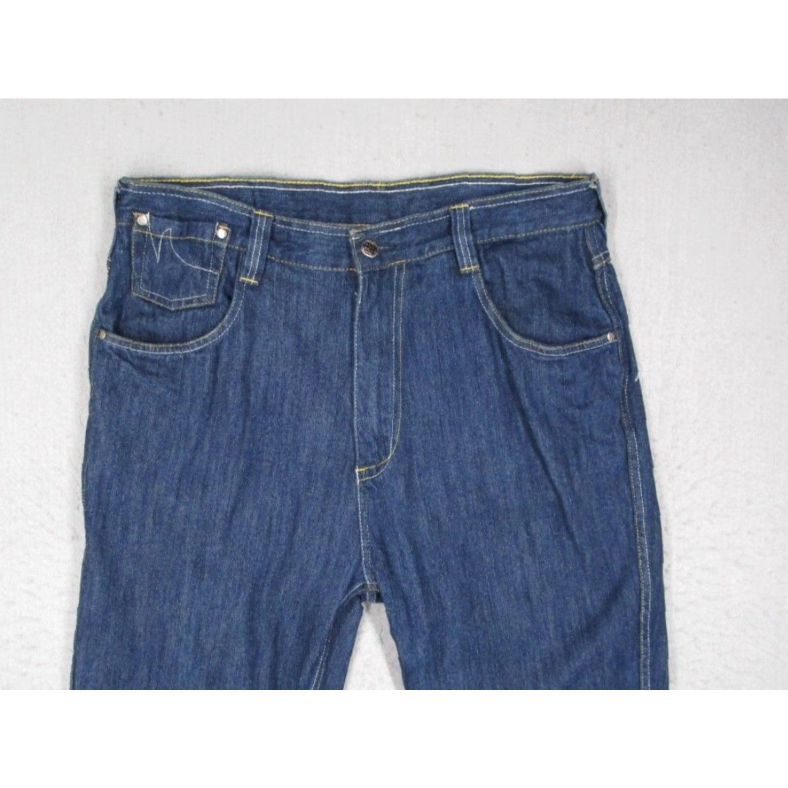 Vintage VINTAGE Makaveli Jeans Mens 36 Blue Straight Denim Jeans 90s Hip Hop Vintage Streetwear Size US 36 / EU 52 - 2 Thumbnail