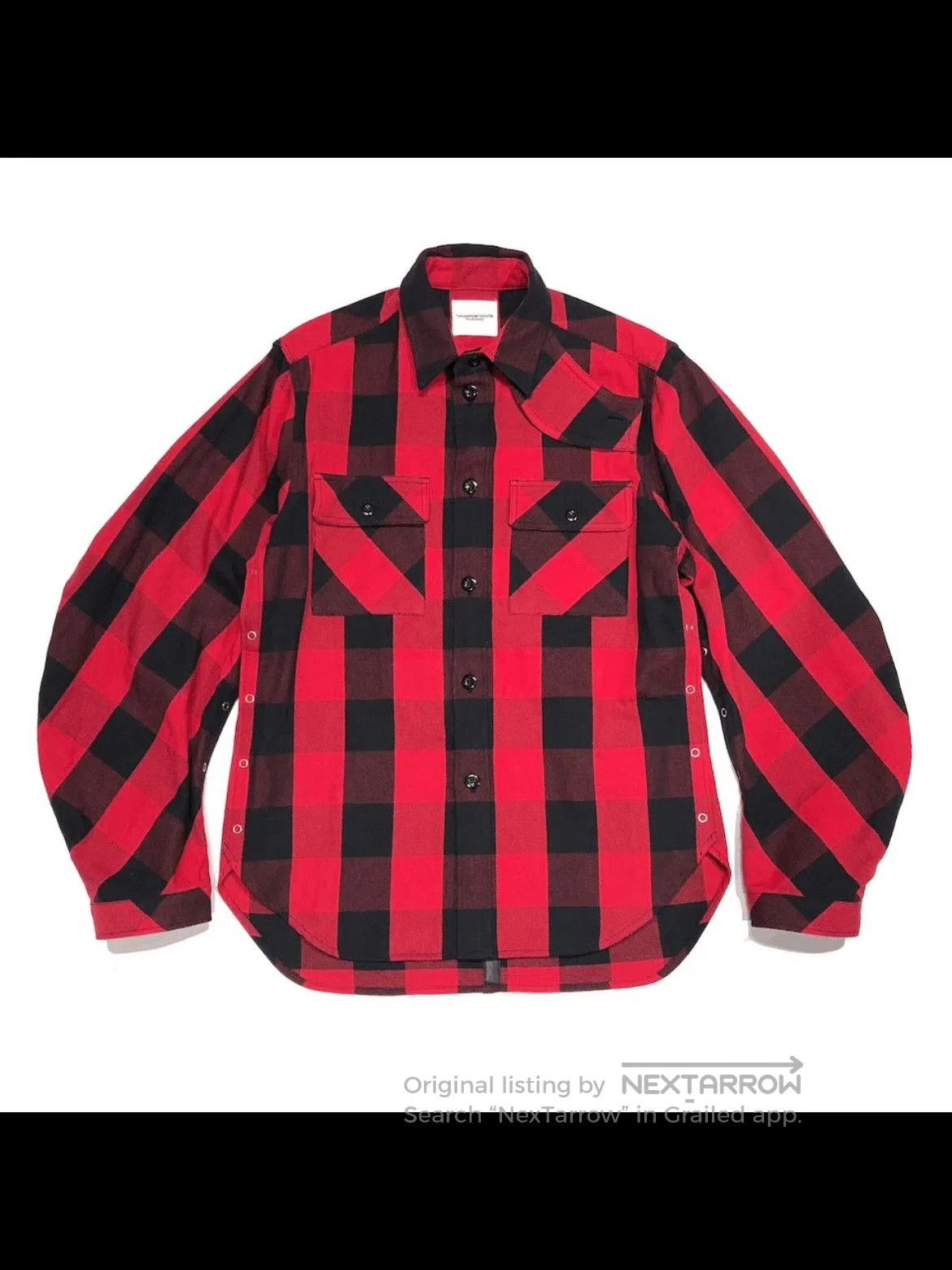 Takahiromiyashita The Soloist. Sz 44 Takahiromiyashita the Soloist 19AW CPO Plaid Jacket. Size US S / EU 44-46 / 1 - 6 Thumbnail