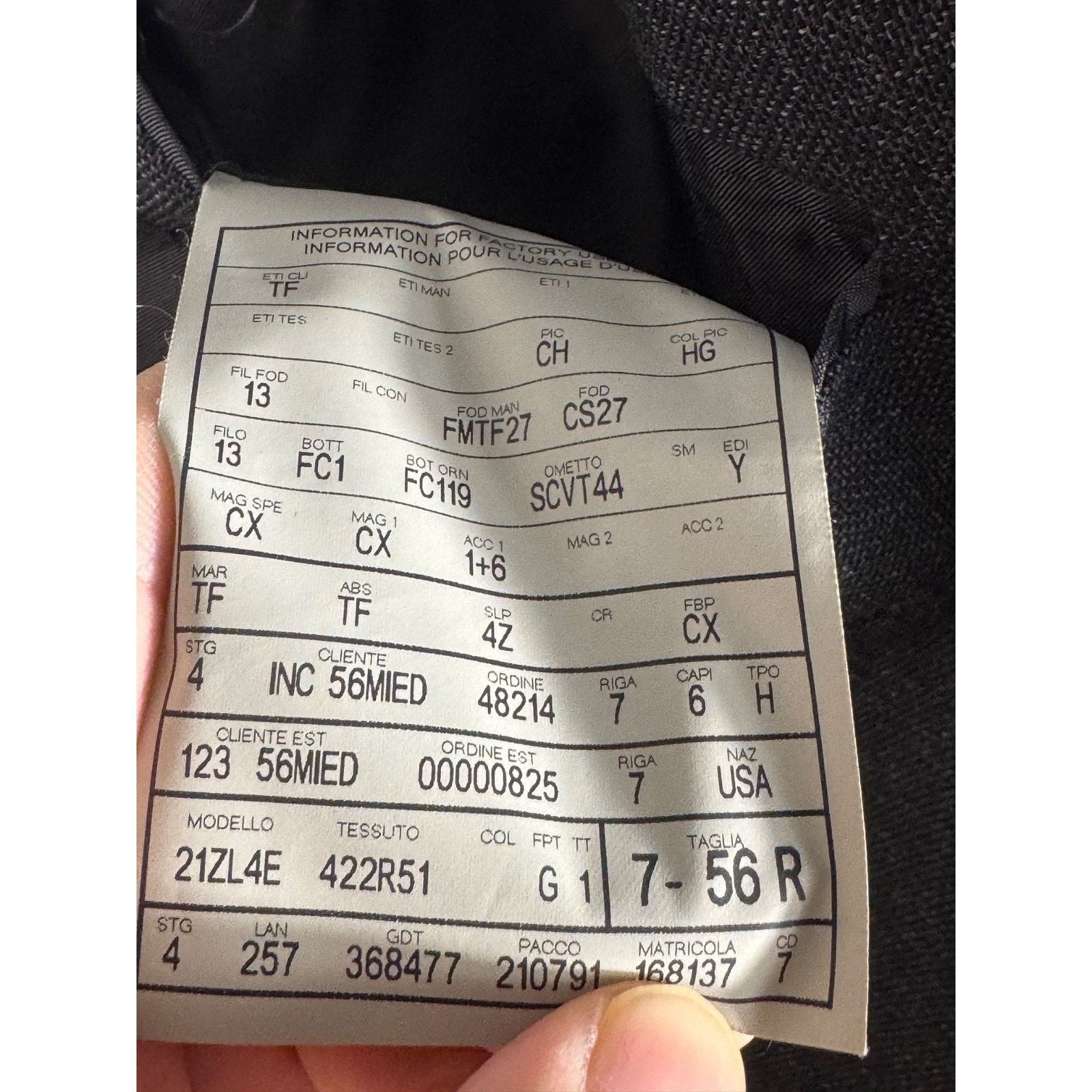 Tom Ford Tom Ford Charcoal Gray Birdseye Wool Blazer Peak Lapel 46R Size 46R - 5 Thumbnail
