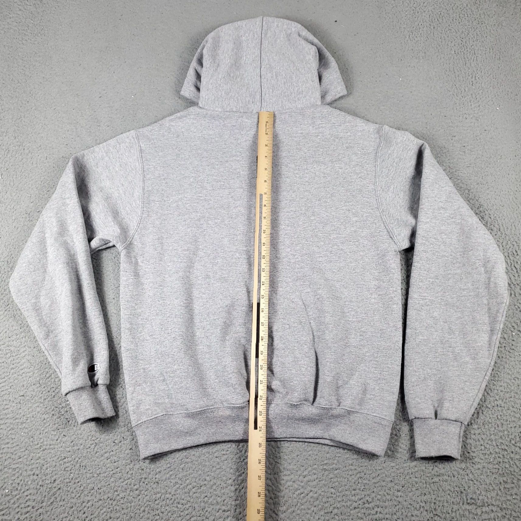 Champion Champion Hoodie Mens Medium Gray Casual Pullover Sweatshirt Size US M / EU 48-50 / 2 - 6 Thumbnail