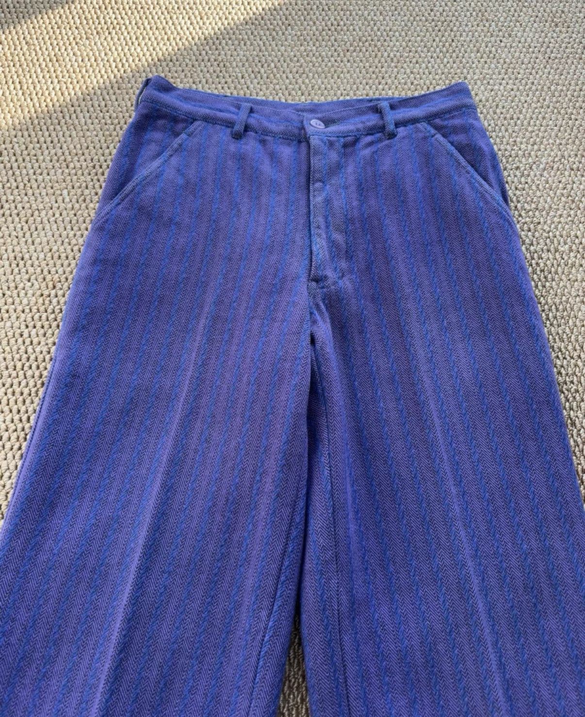 Comme des Garcons Homme Plus Comme des Garçons Homme Plus AD1999 Purple Wool Pants K23 Size 25" / US 0 / IT 36 - 4 Thumbnail