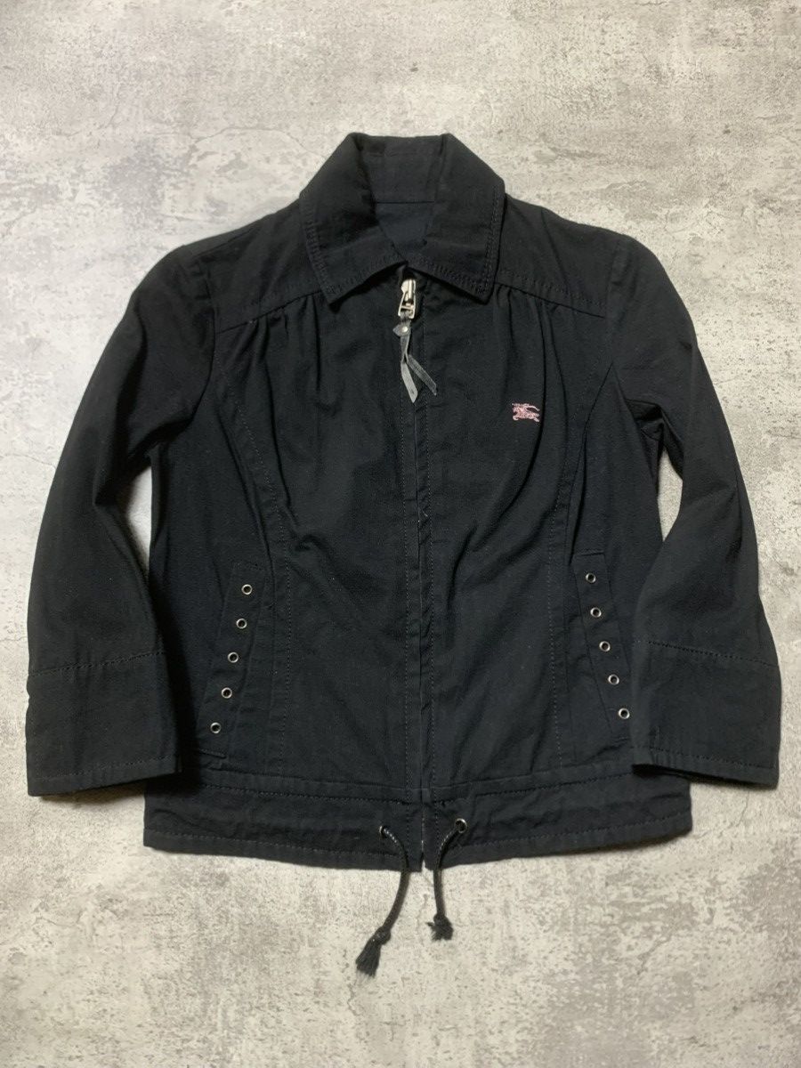 Burberry London - Black Studded Jacket Vintage Archive